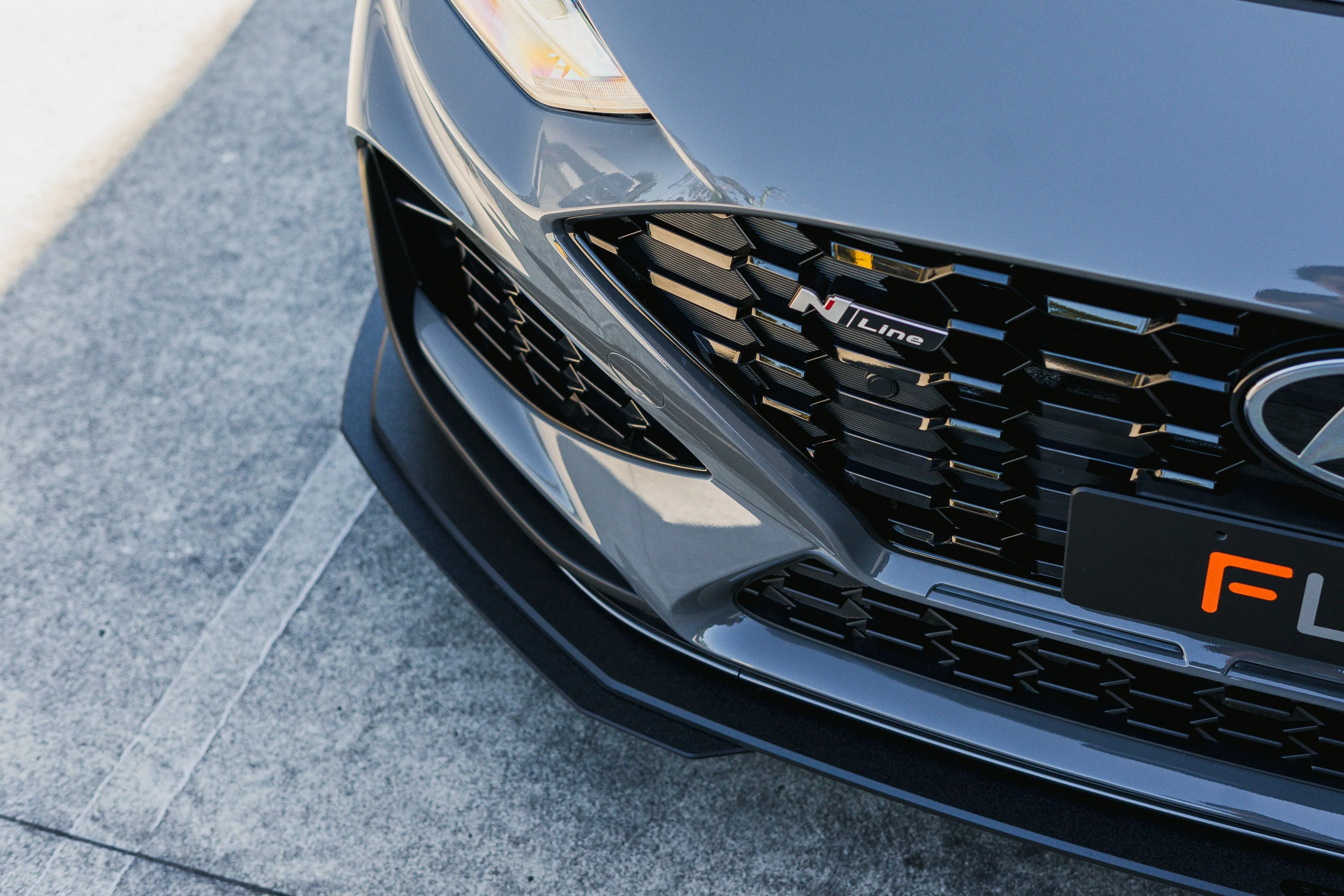 i30N-Line Hatch PDe.V6 FL 2024+ Front Lip Splitter & Reinforcement Brackets - Image 30