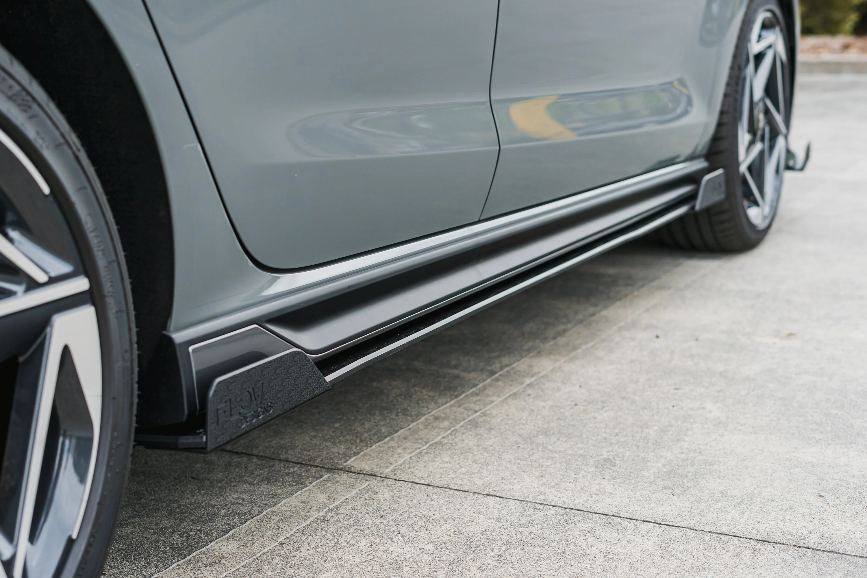 i30N-Line Hatch PDe.V6 FL 2024+ Side Skirt Splitters - Image 3