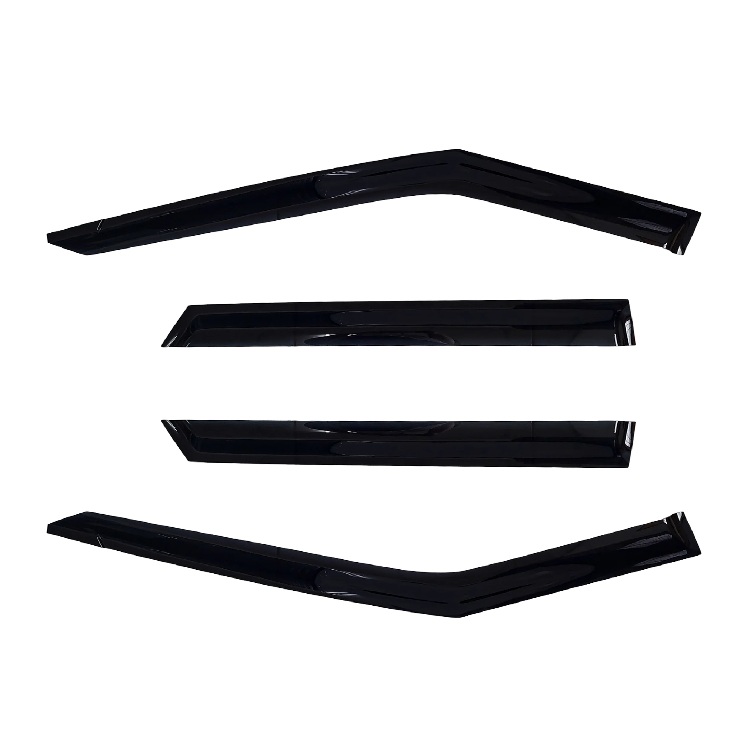 Kia EV6 (CV) SUV 2022-2025 Slimline Weathershields / Window Visors (4-Piece Set)