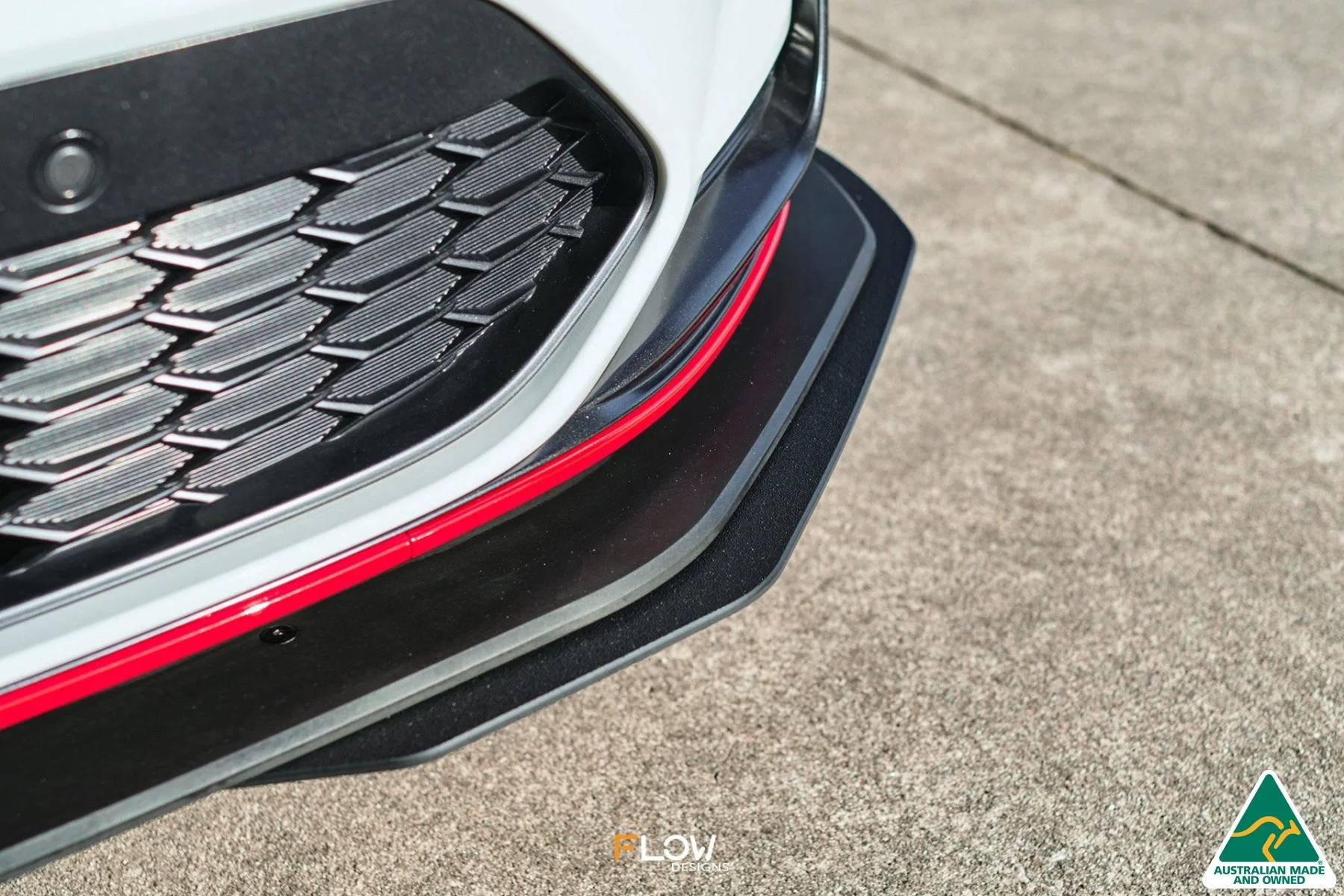 Flow Designs Kona N Front Lip Splitter Extensions - Pair - Image 4