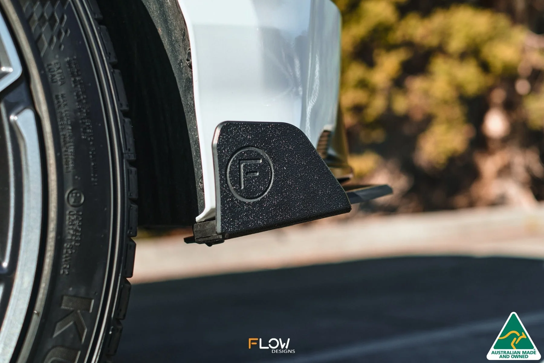 Flow Designs Kona N Rear Spats [GLOSS BLACK] - Pair - Image 7