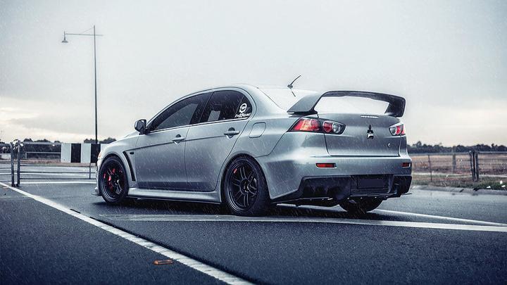 Lancer Evolution X Full Lip Splitter Set - Image 12