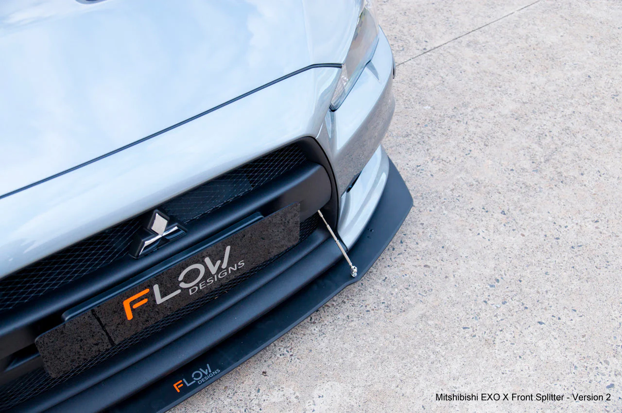 Lancer Evolution X Full Lip Splitter Set - Image 20