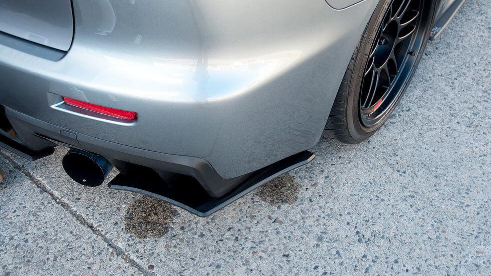 Lancer Evolution X Full Lip Splitter Set - Image 8