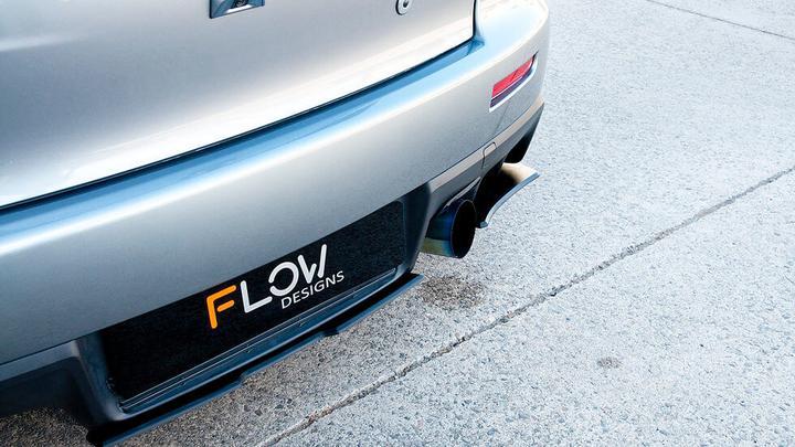 Lancer Evolution X Full Lip Splitter Set - Image 9