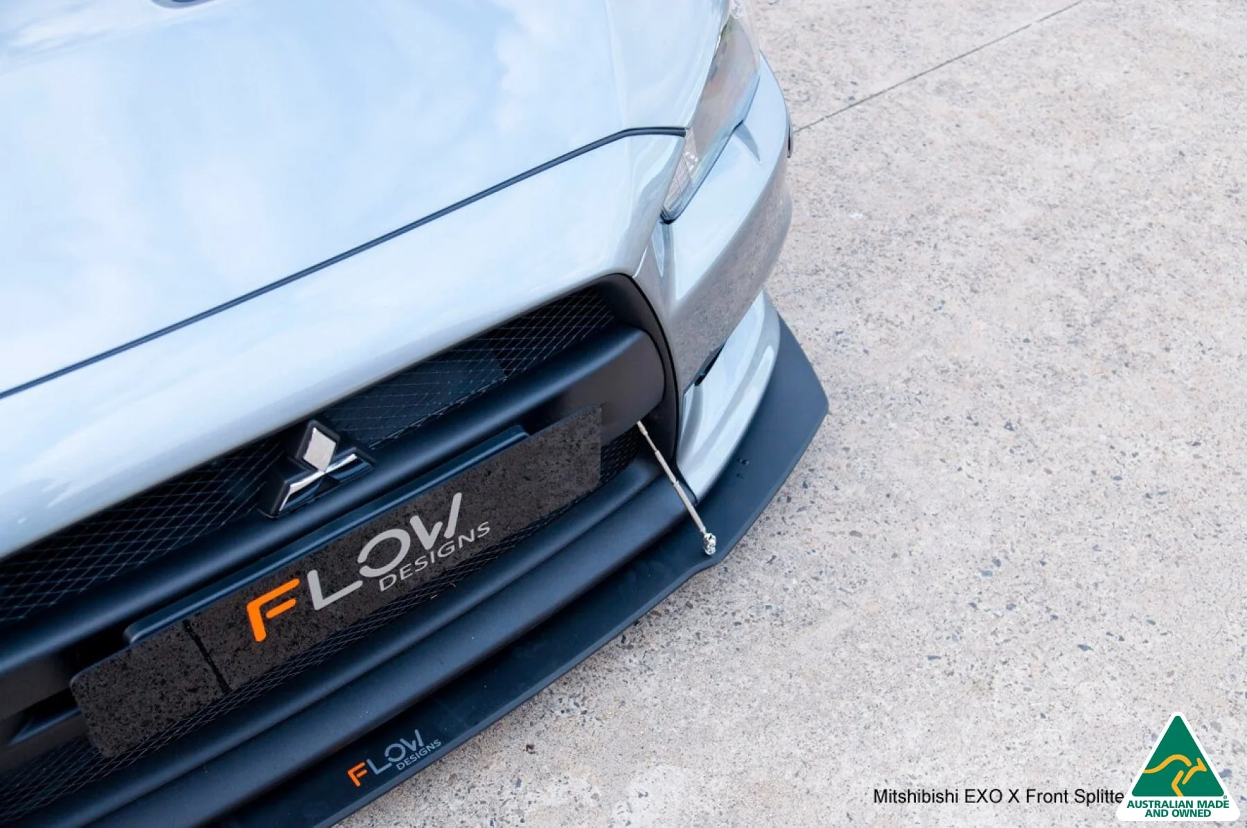 Lancer Evolution X Front Lip Splitter V2 - Image 8