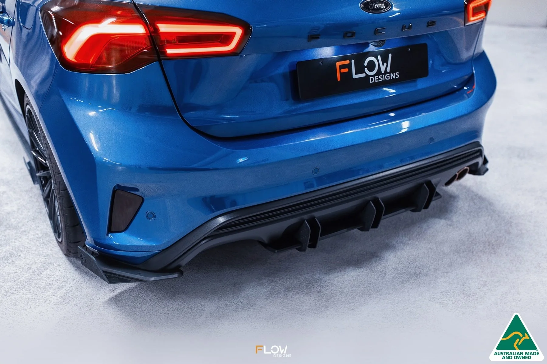 MK4 Focus ST-Line Flow-Lock Rear Diffuser - Image 4
