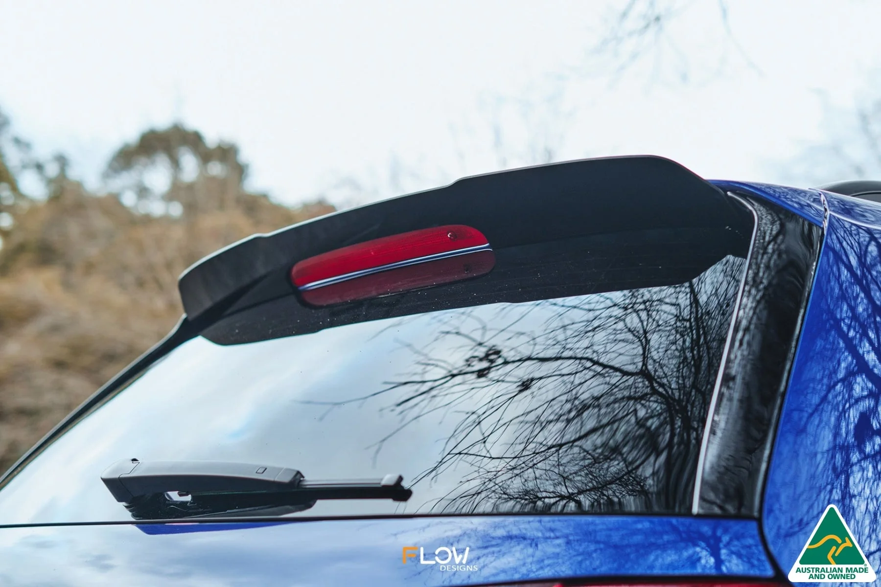 MK7 Golf R Wagon Rear Spoiler Extension - Image 4