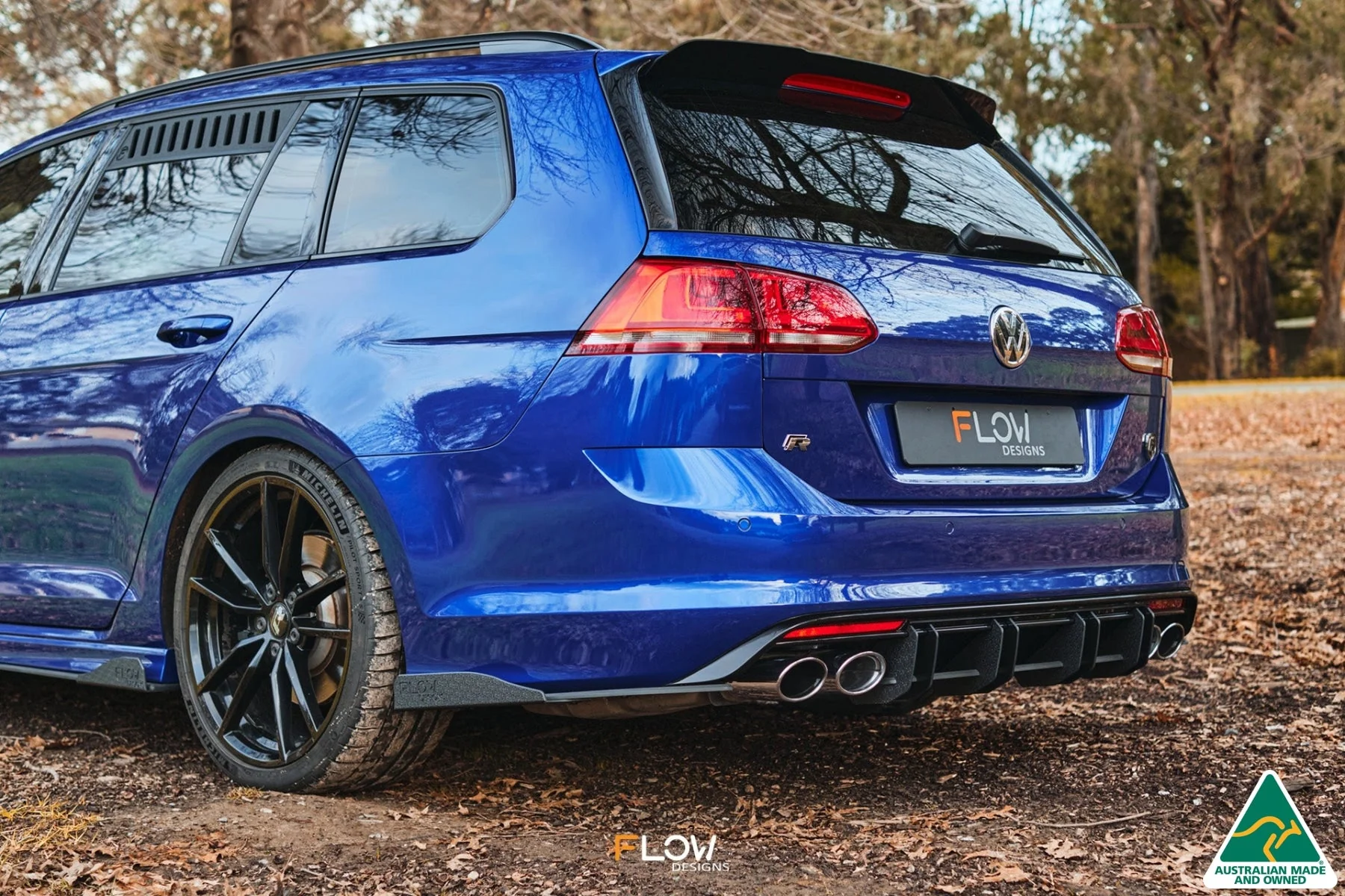 MK7 Golf R Wagon Rear Spoiler Extension - Image 6