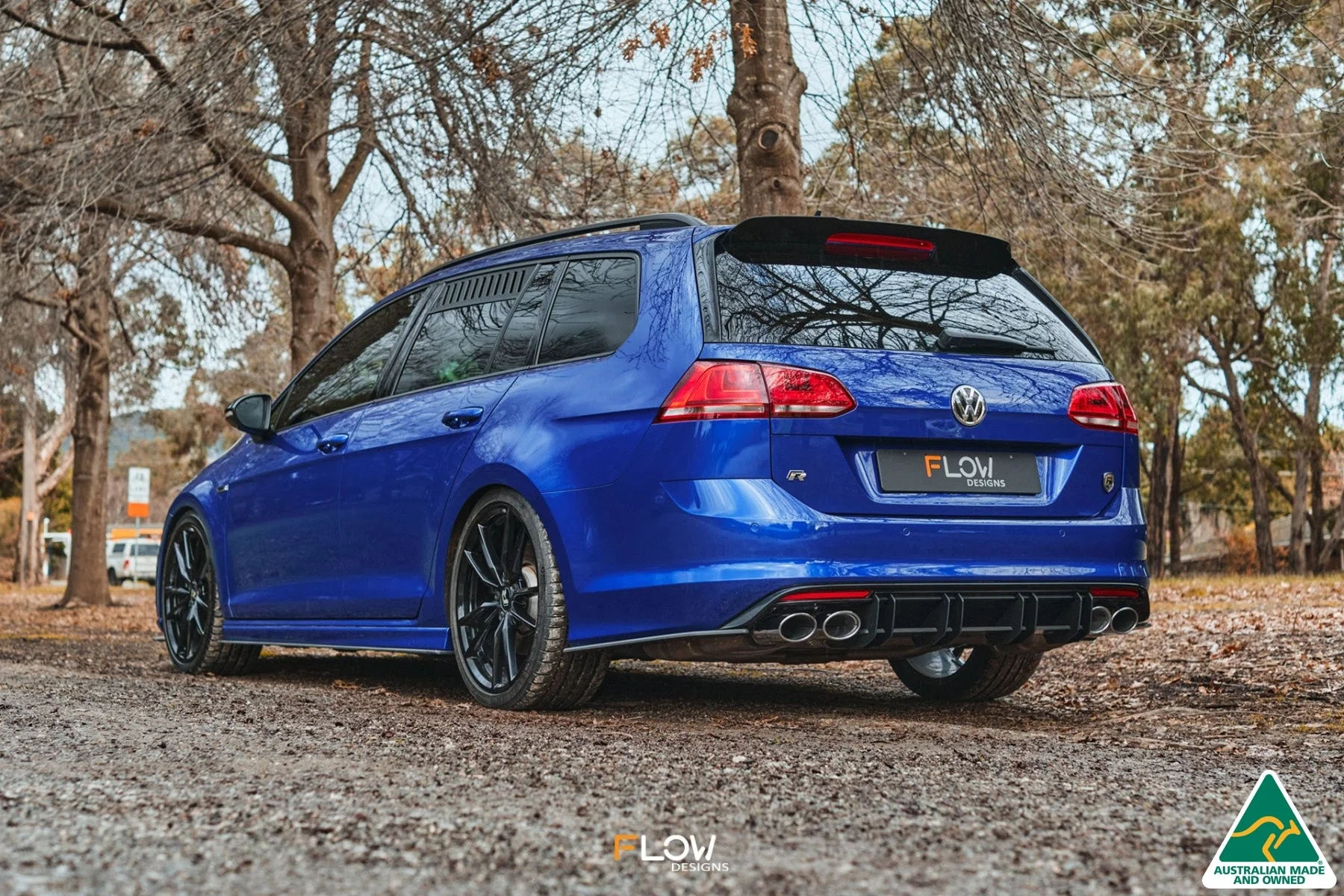 MK7 Golf R Wagon Rear Spoiler Extension - Image 7