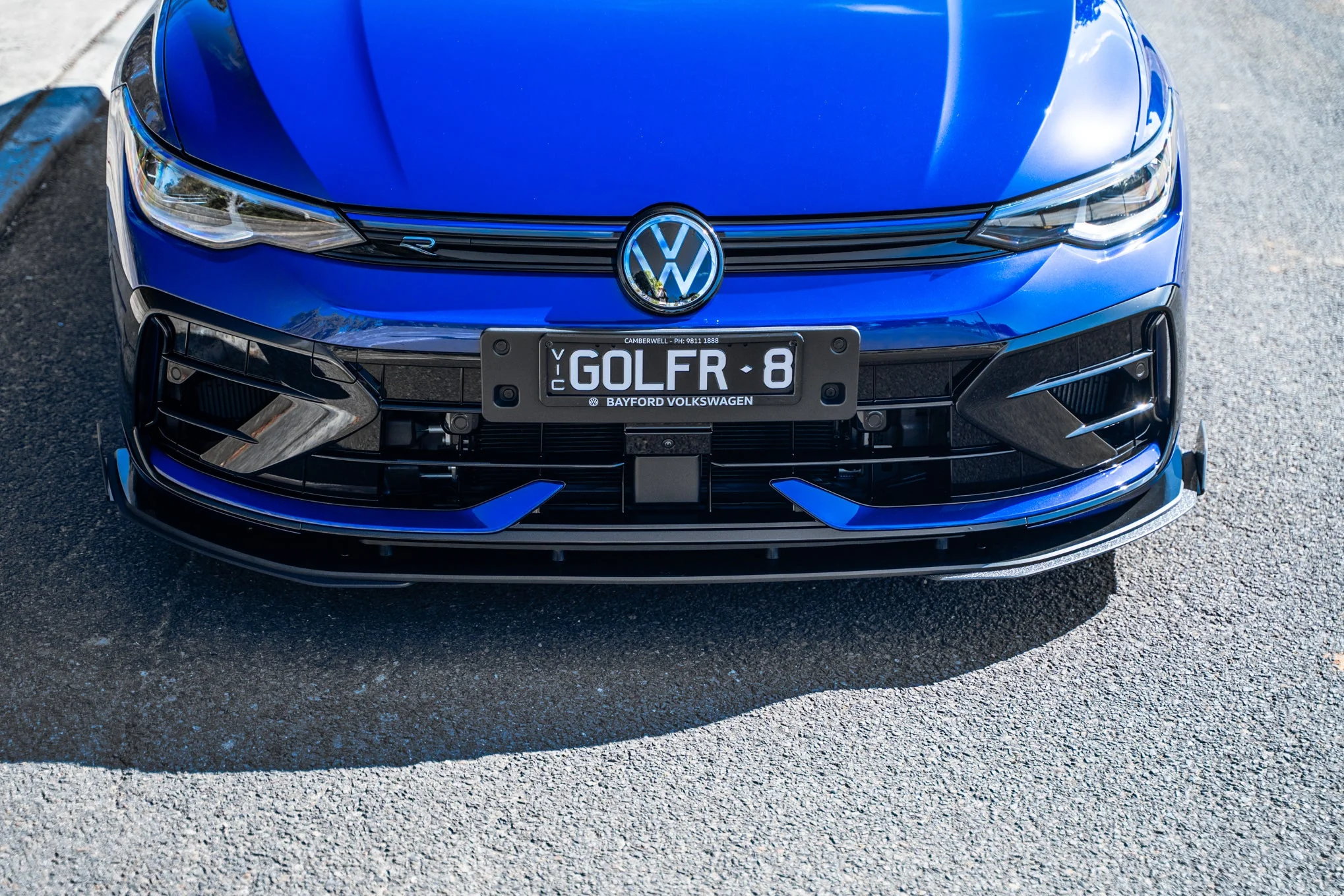 MK8.5 Golf R Chassis Mounted Front Lip Splitter - Image 12