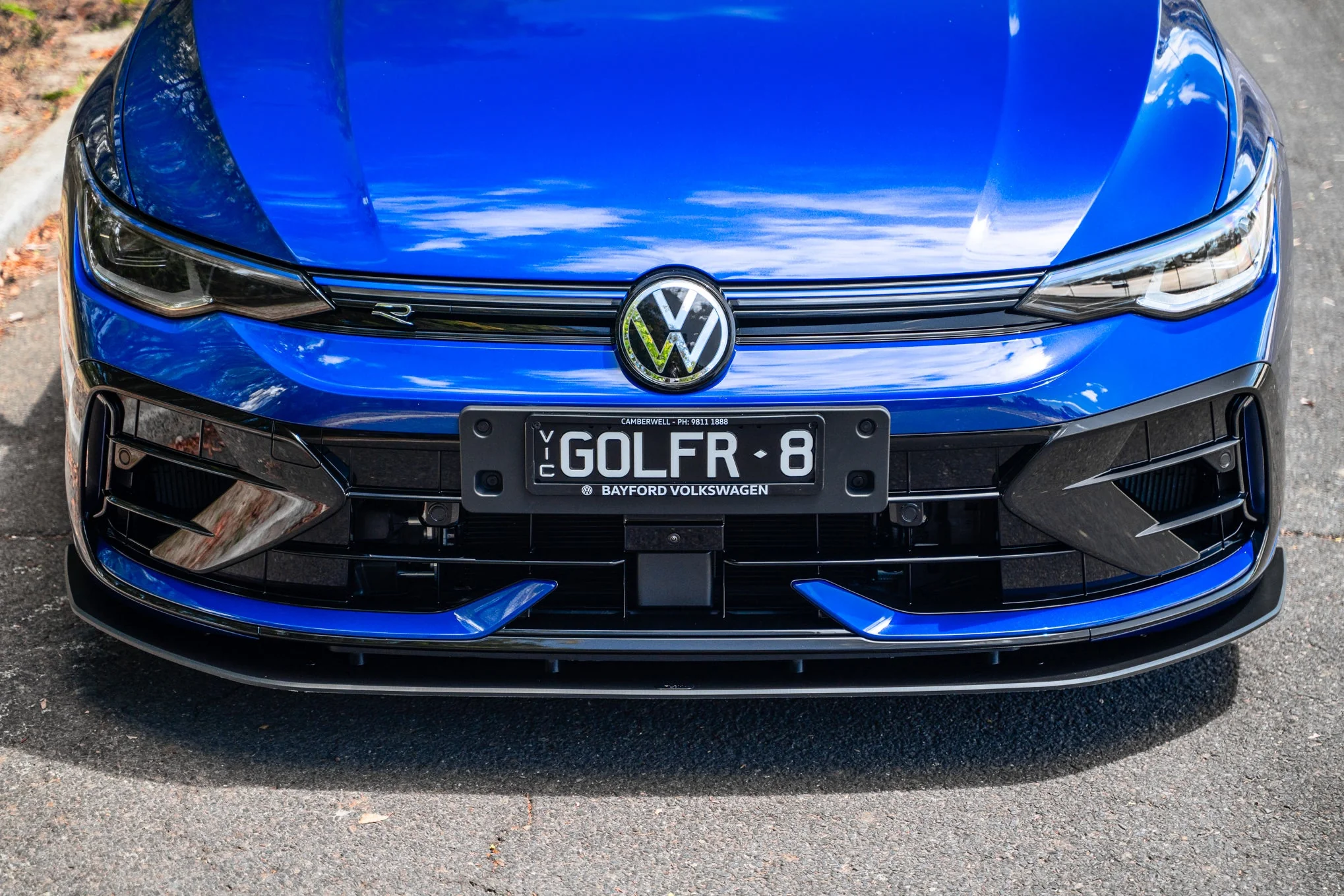MK8.5 Golf R Chassis Mounted Front Lip Splitter - Image 18