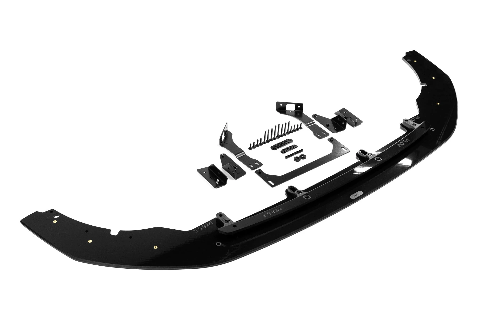 MK8.5 Golf R Chassis Mounted Front Lip Splitter - Image 19