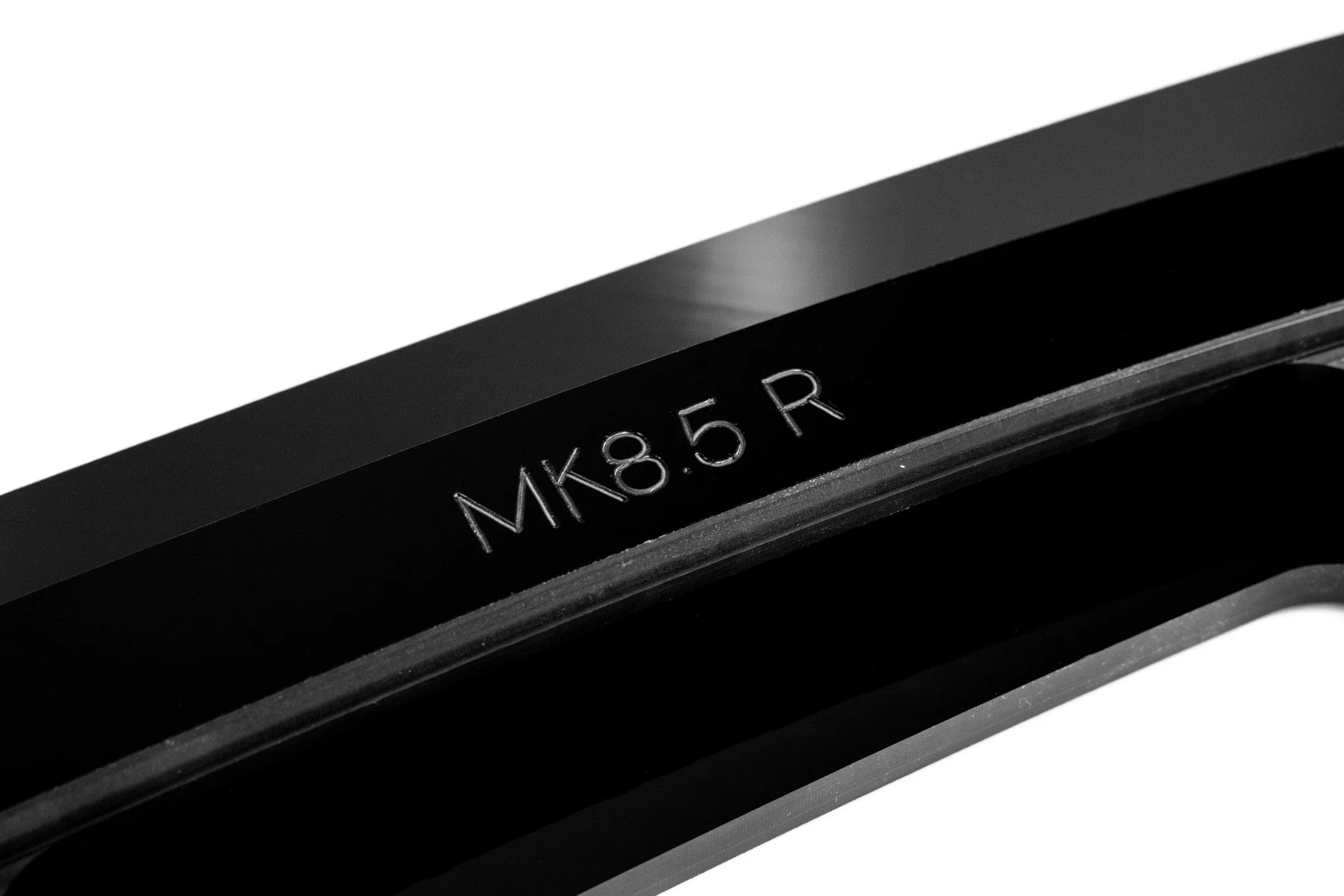 MK8.5 Golf R Chassis Mounted Front Lip Splitter - Image 5