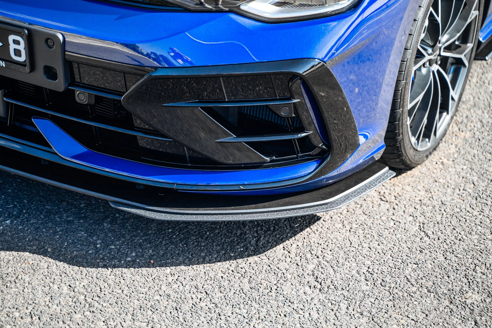 MK8.5 Golf R Front Lip Splitter Extensions - Image 4