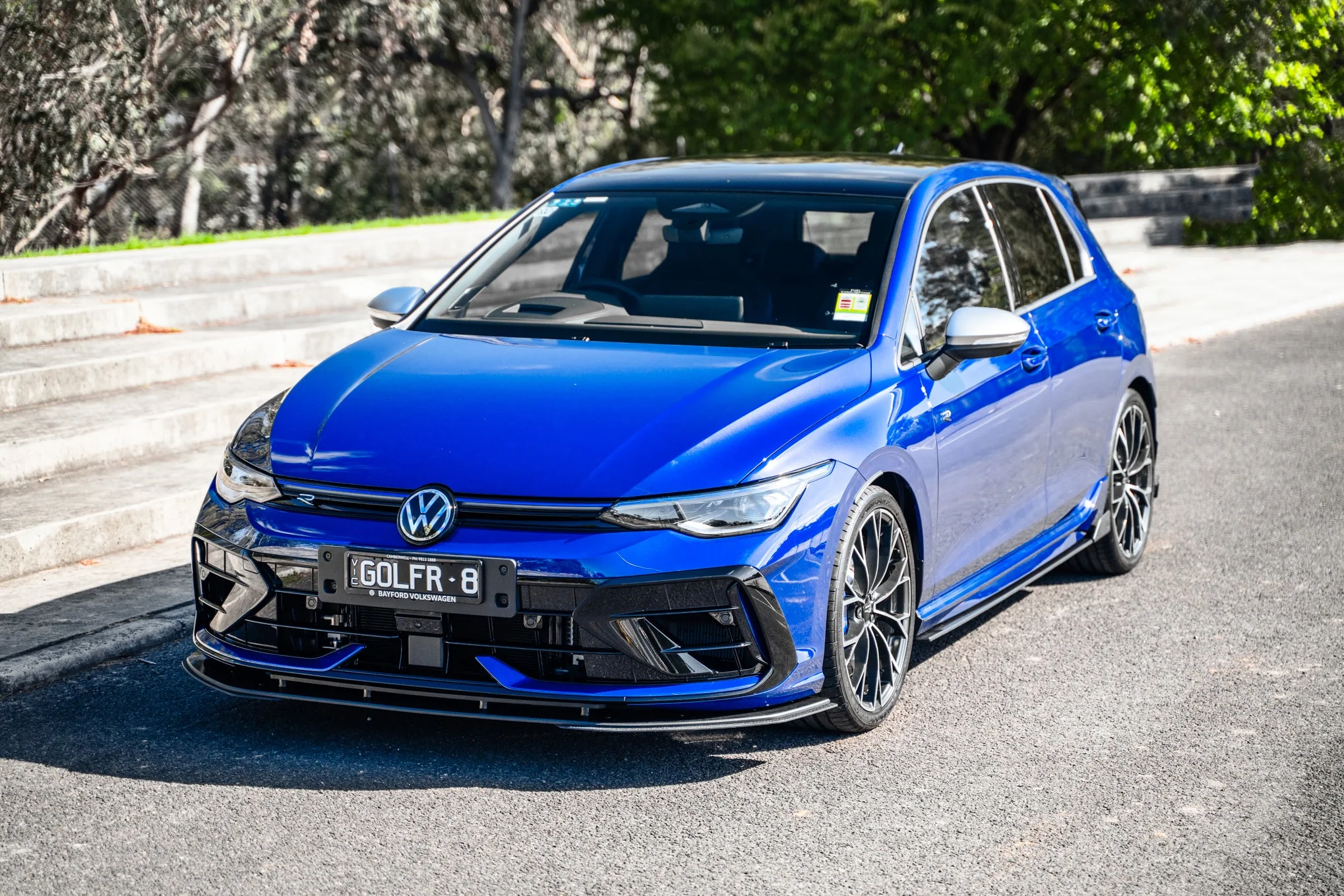MK8.5 Golf R Front Lip Splitter Extensions - Image 6