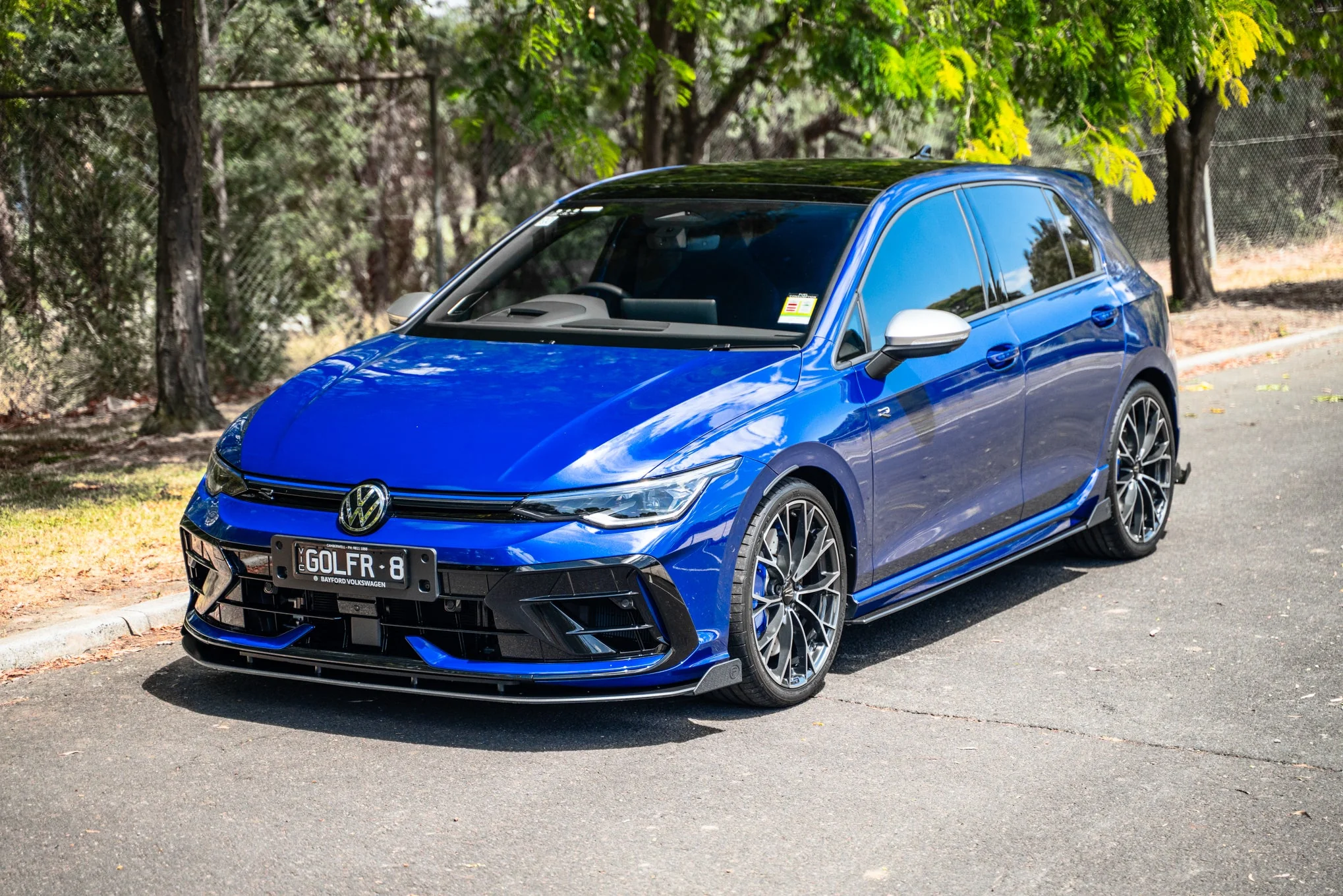 MK8.5 Golf R Front Lip Splitter Winglets - Image 4