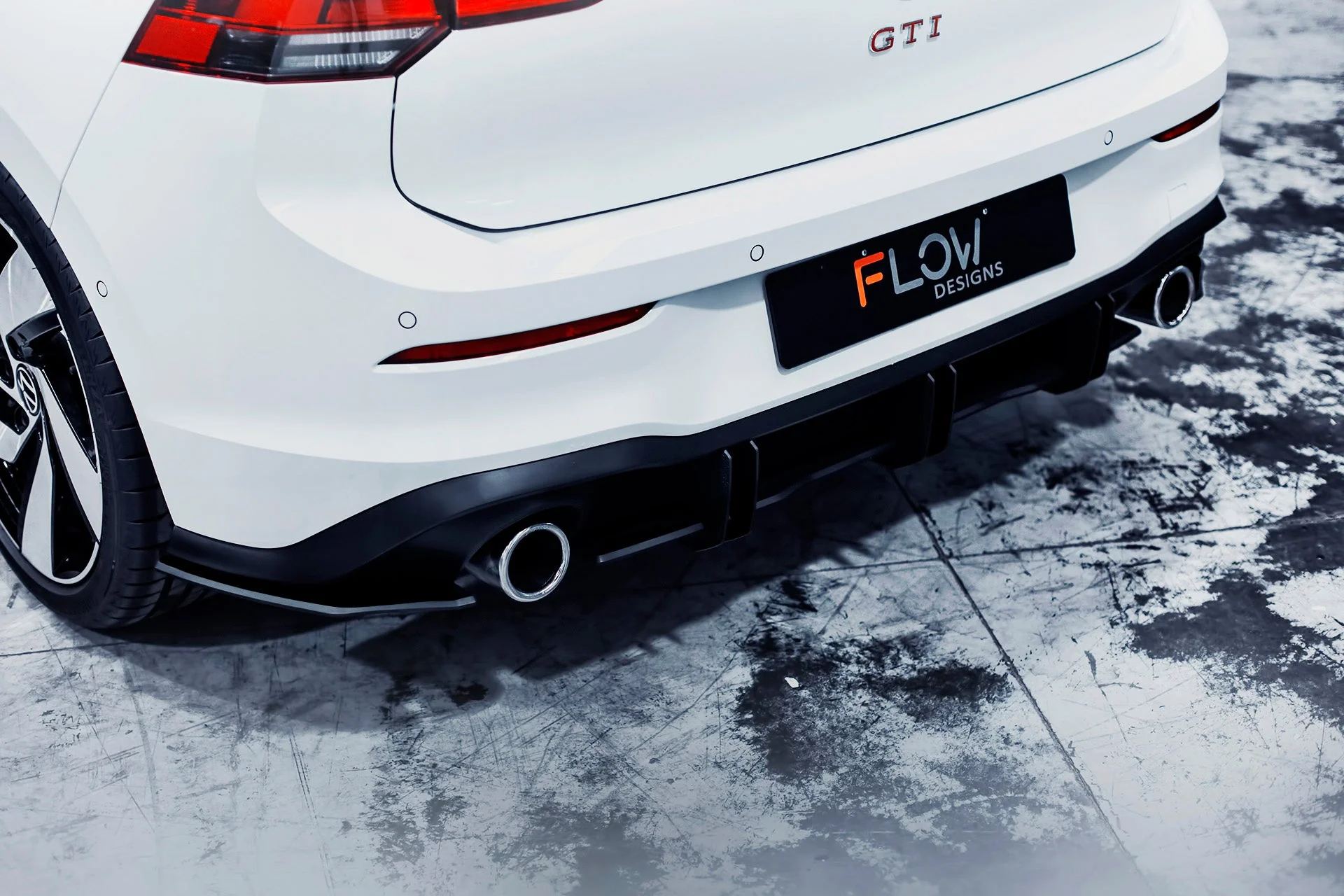 MK8 Golf GTI Flow-Lock Rear Diffuser - Image 4