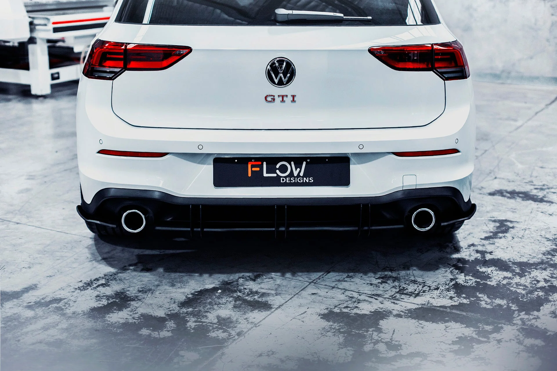 MK8 Golf GTI Flow-Lock Rear Diffuser - Image 6