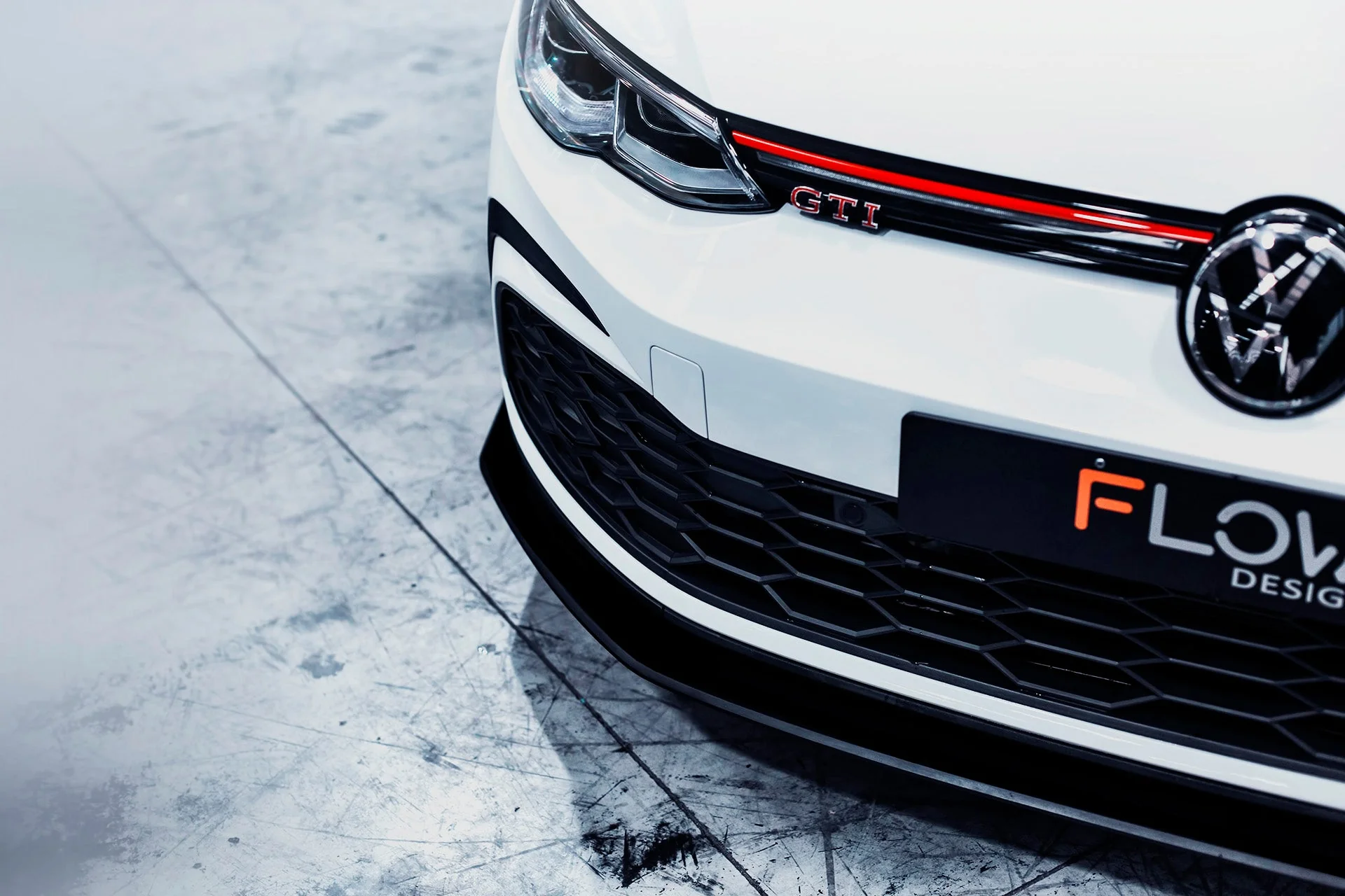 MK8 Golf GTI Front Lip Splitter & Bumper Reinforcement Plate - Image 3