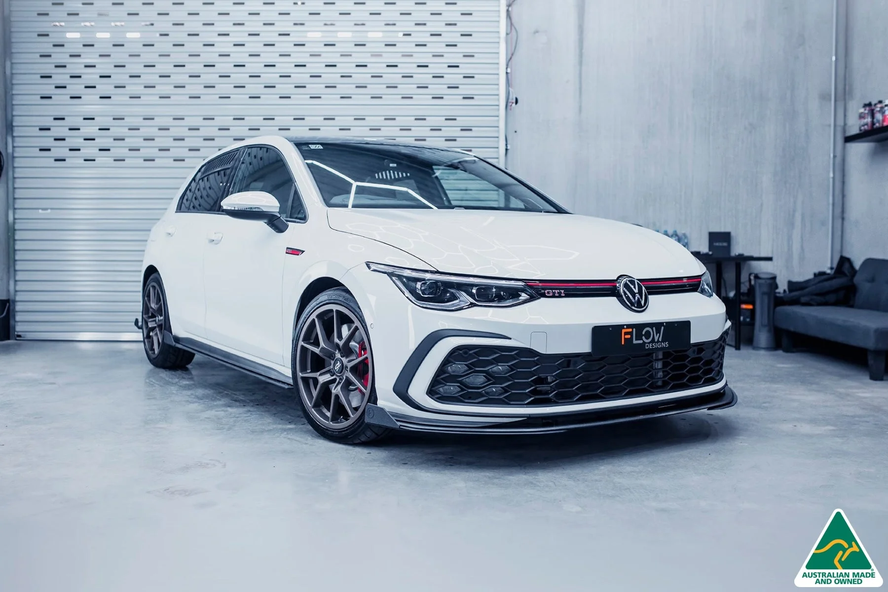 MK8 Golf GTI Front Lip Splitter Winglets - Image 4