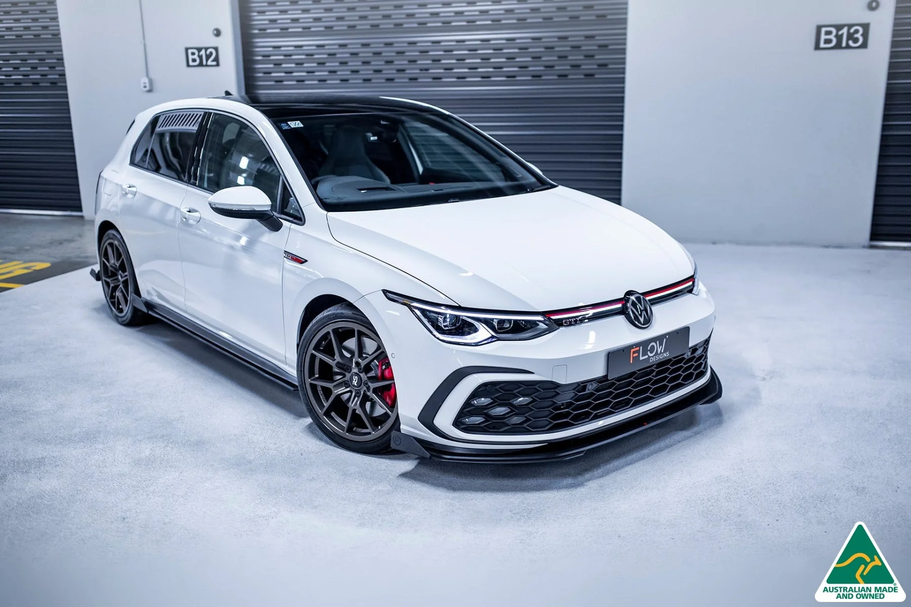 MK8 Golf GTI Front Lip Splitter Winglets - Image 6