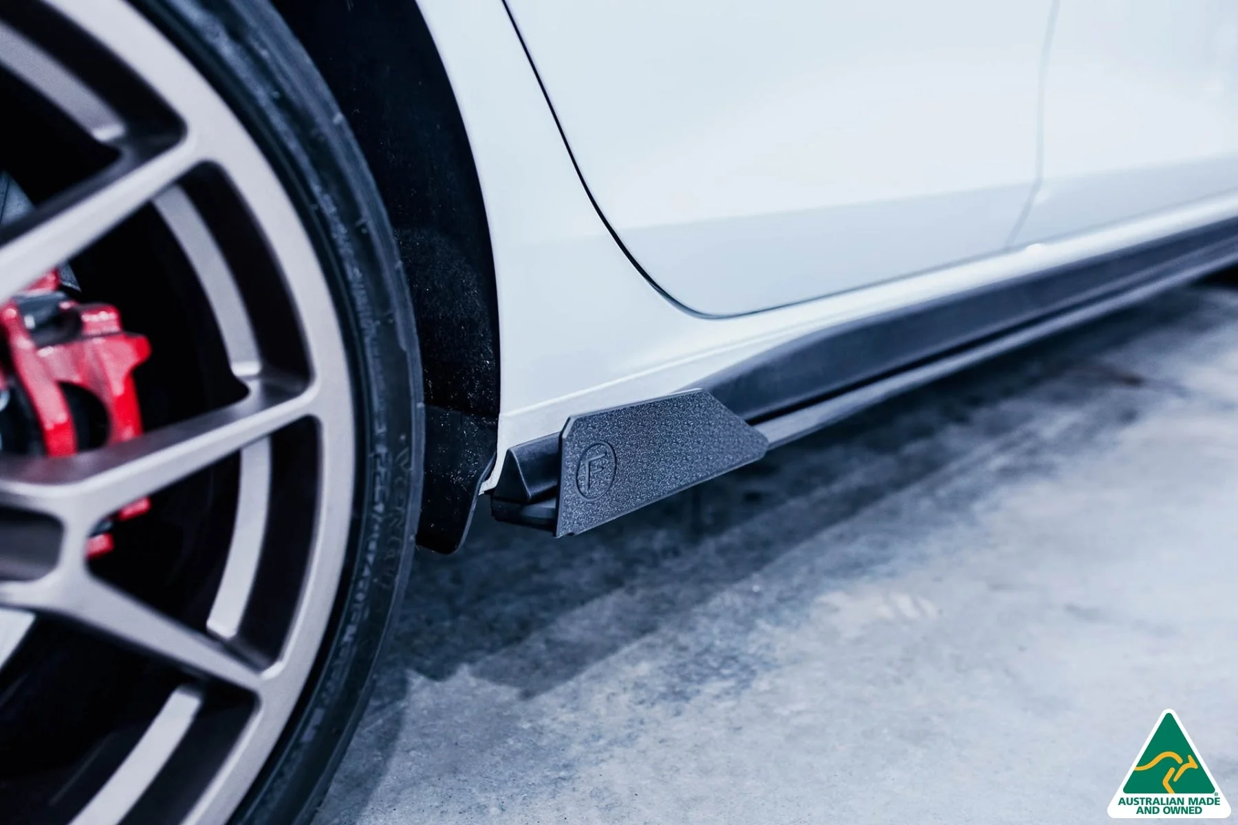 MK8 Golf GTI Side Skirt Splitter Winglets - Image 4