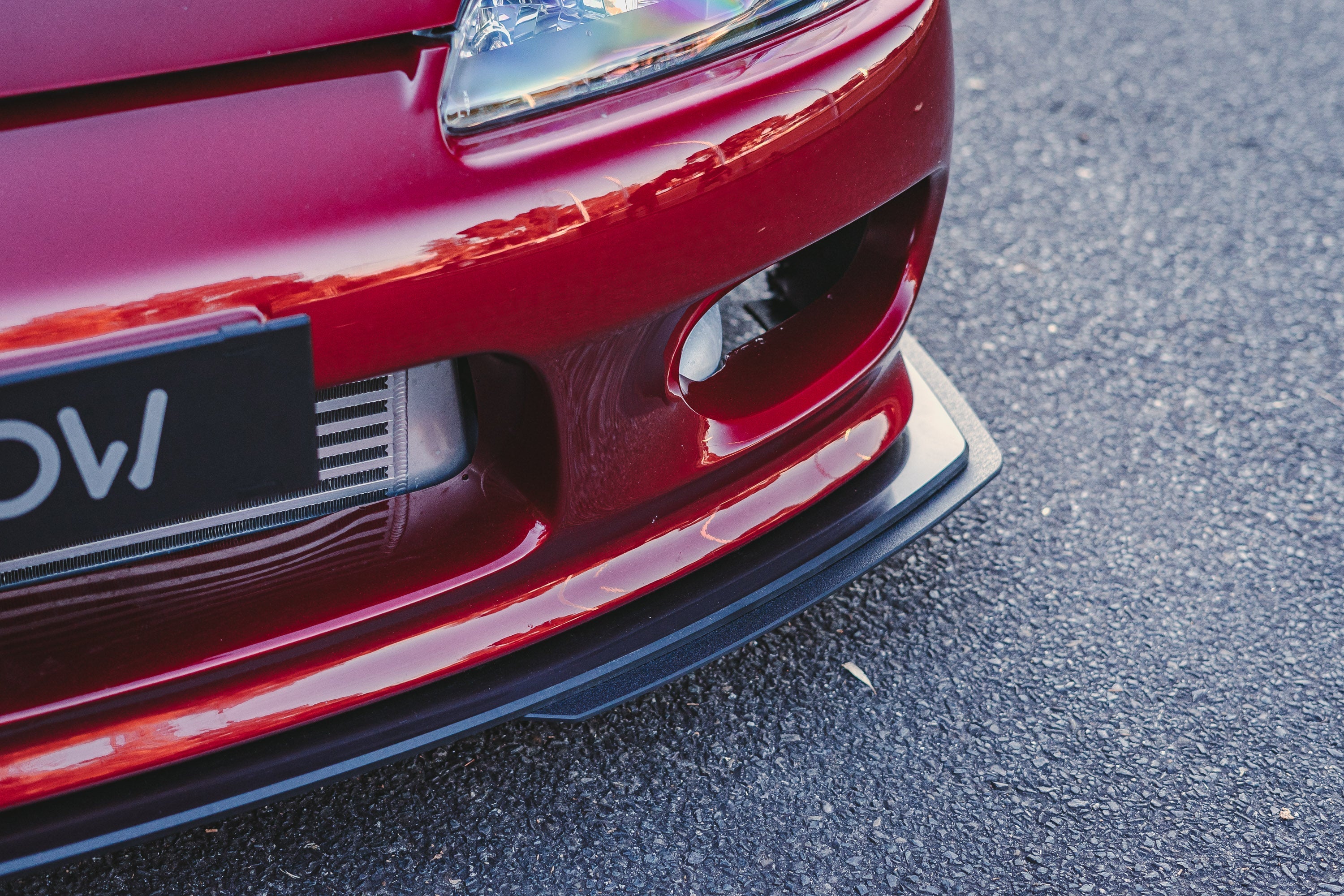 S15 / 200SX Front Lip Splitter Extensions | For Standard Front Bar - Image 5