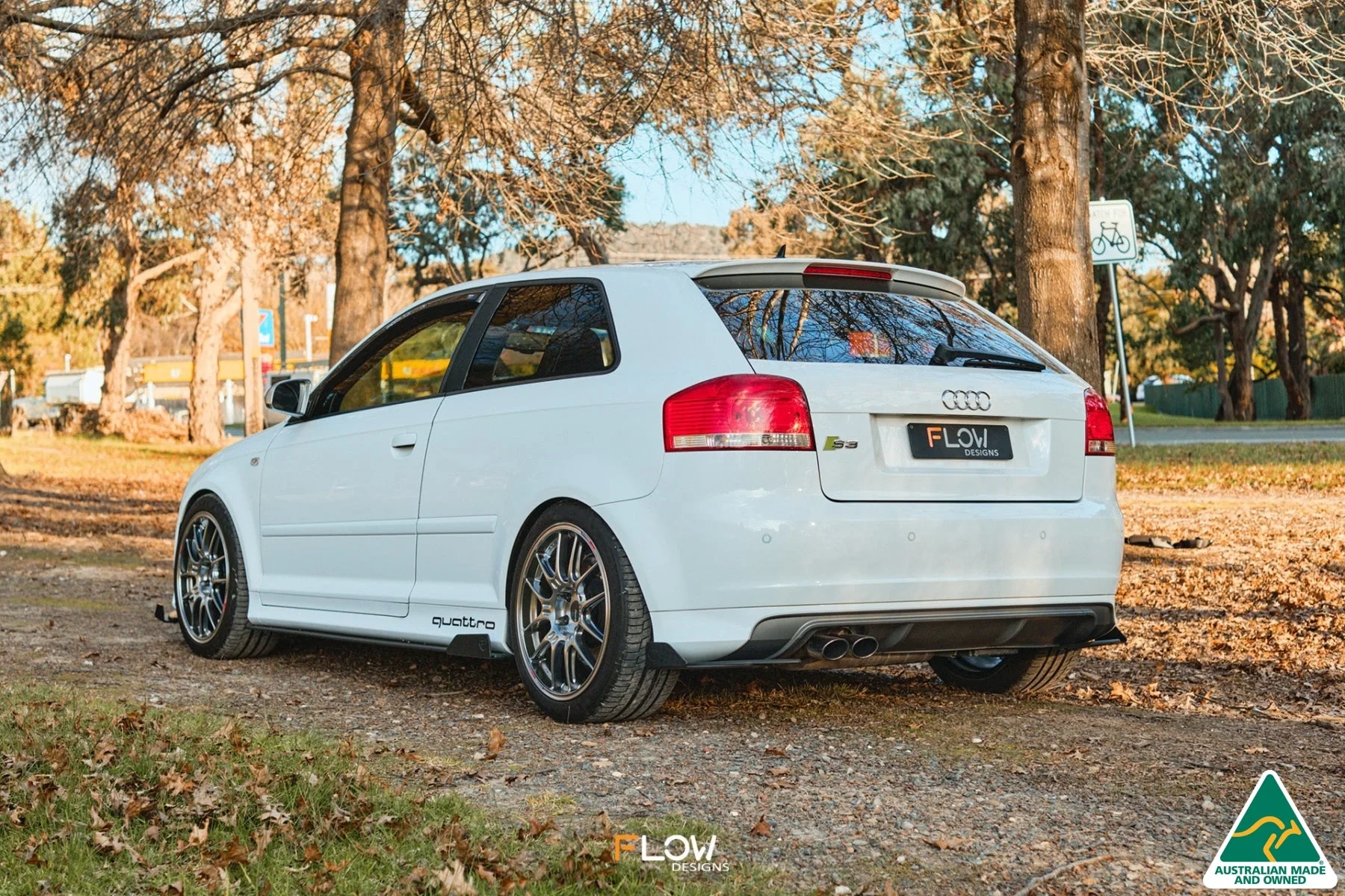 S3 8P Hatch (PFL) Side Skirt Splitter Winglets - Image 8