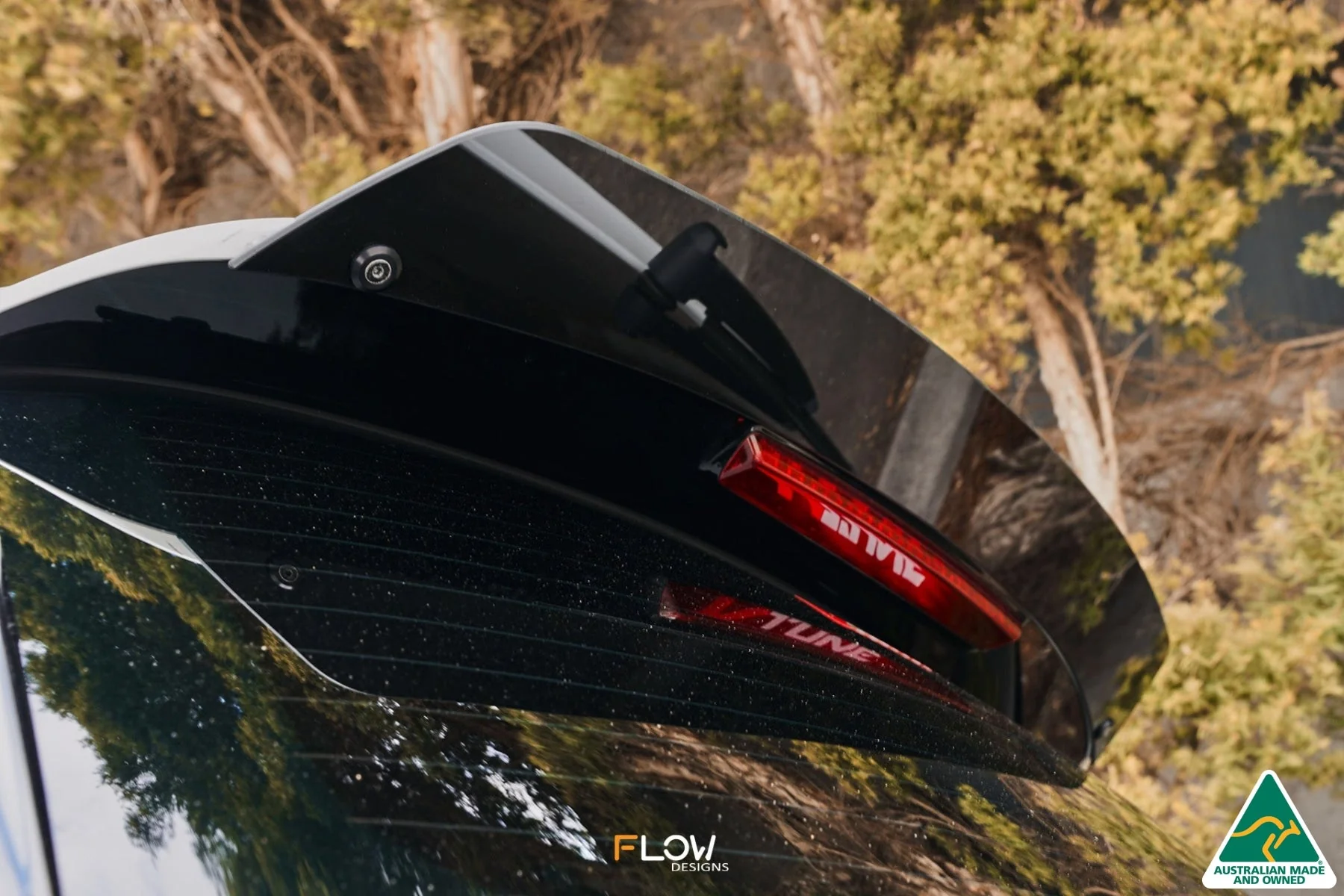 Scirocco R FL V3 Rear Spoiler Extension - Image 10