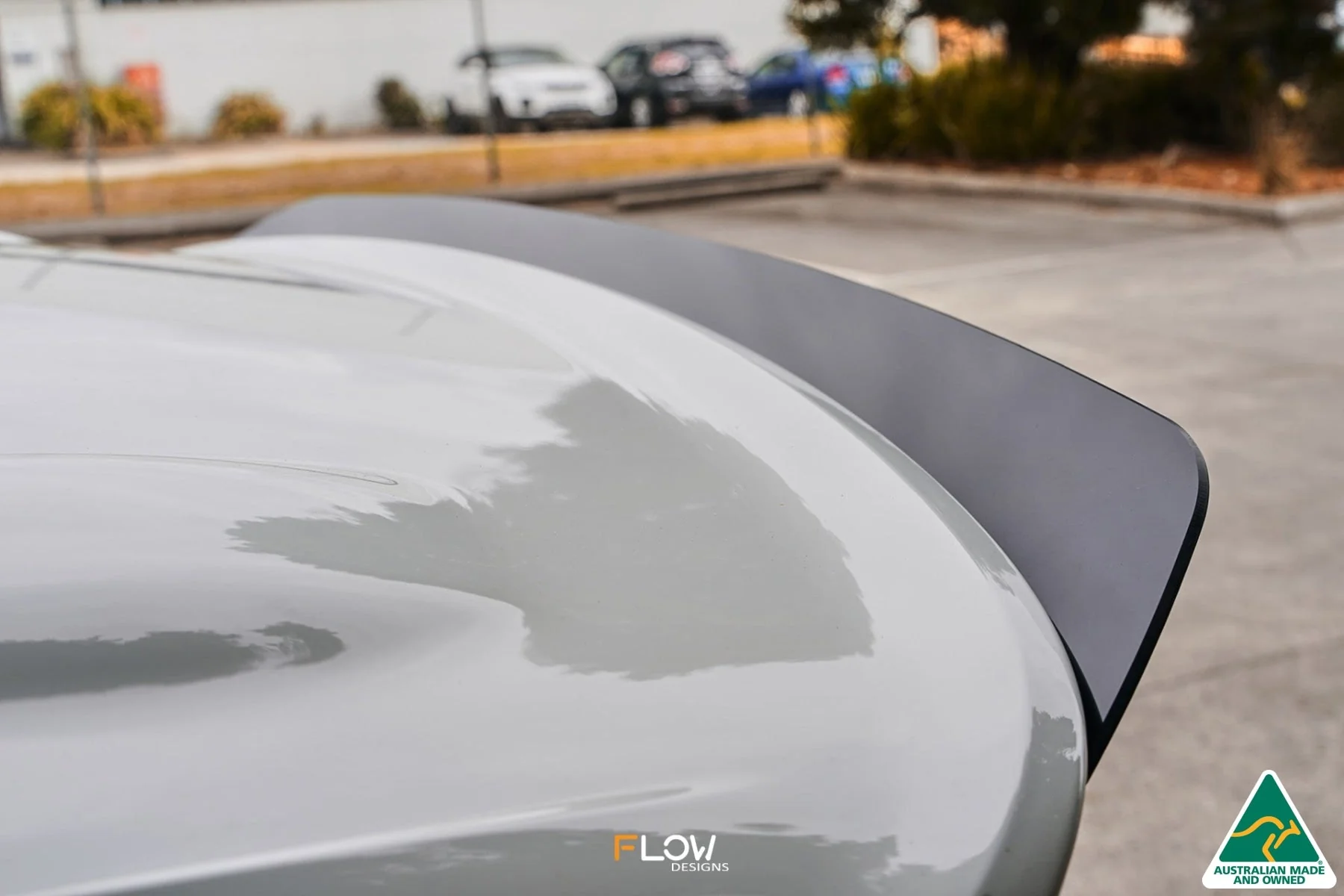 Scirocco R FL V3 Rear Spoiler Extension - Image 8