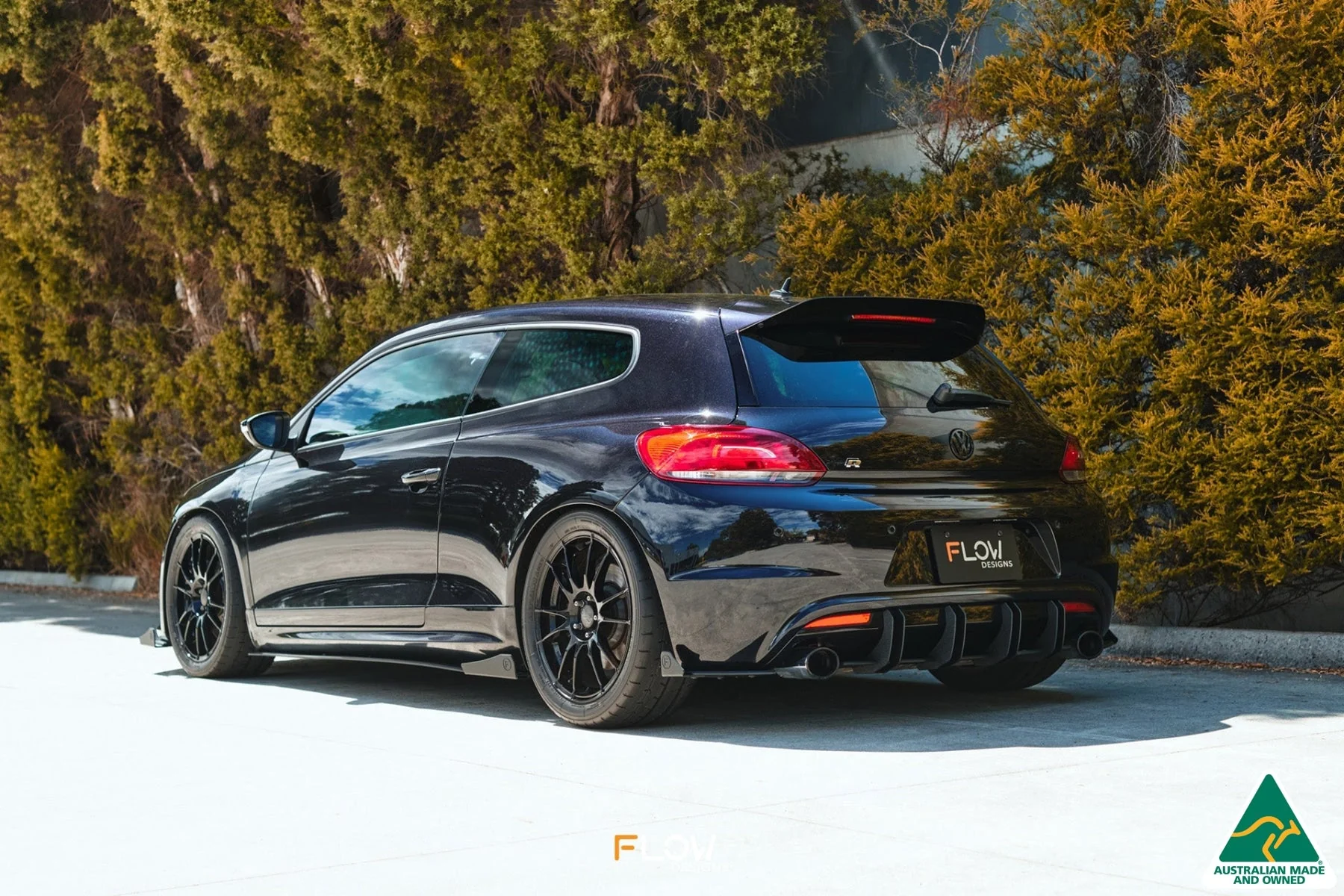 Scirocco R PFL V3 Rear Spoiler Extension - Image 16