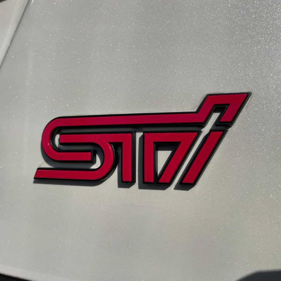 STI Rear Emblem