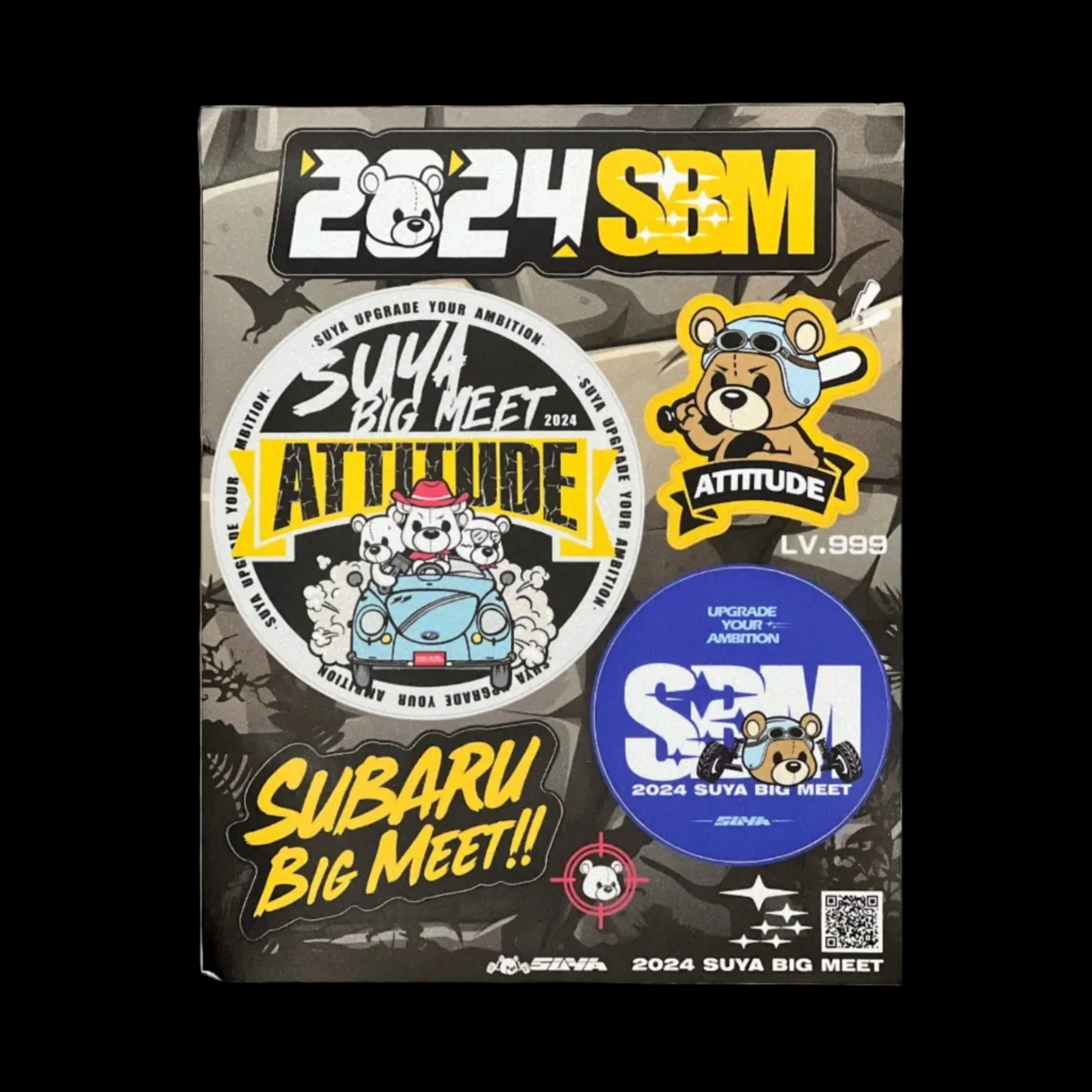SUYA Stickers & Overlays - "Exclusive SBM '24 Collection" Stickers