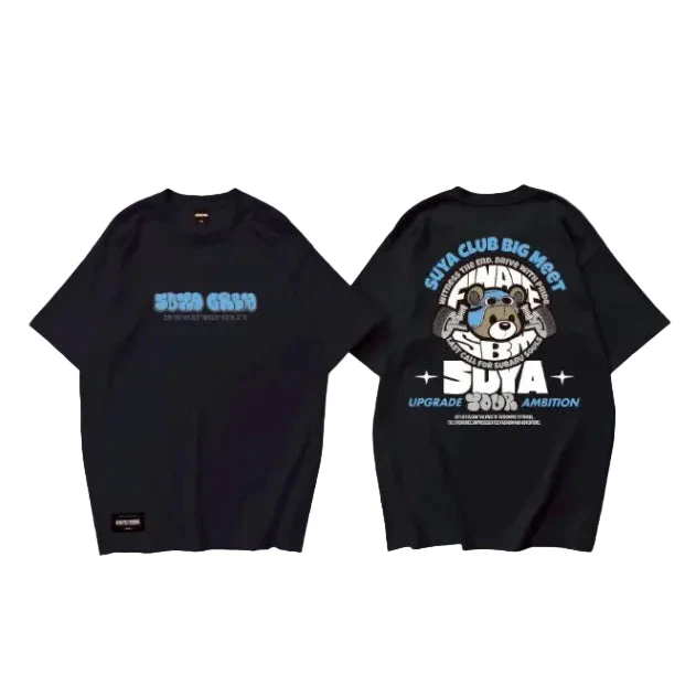 SUYA Apparel - Black Crew T-Shirt (Exclusive SBM '25 Collection)