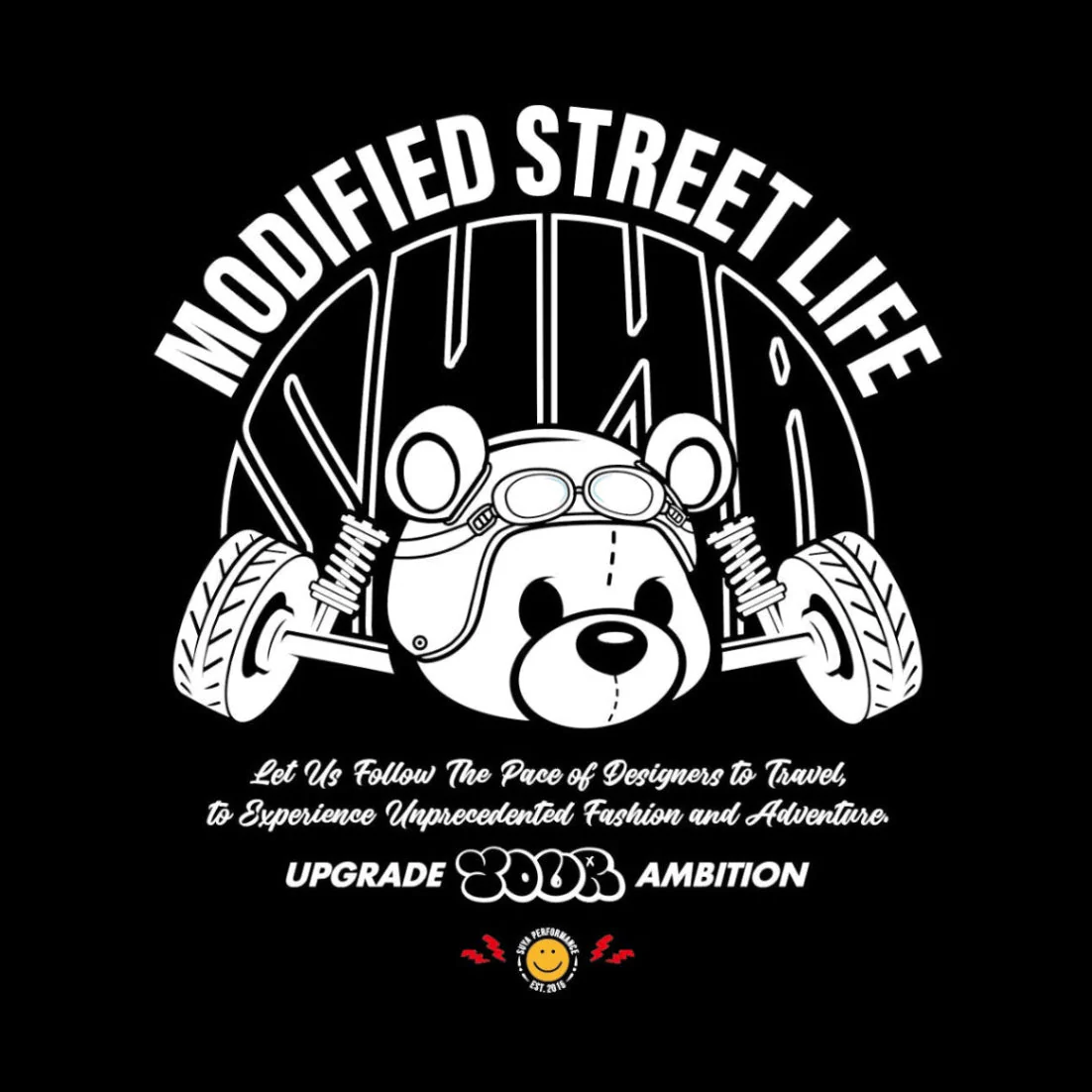 SUYA Stickers & Overlays - "SUYA Street Bear V1" Stickers