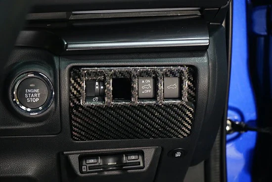 Automodellista Switch Panel Cover 1PCS For 2021+ Subaru WRX VB [Carbon Fibre] - Image 3