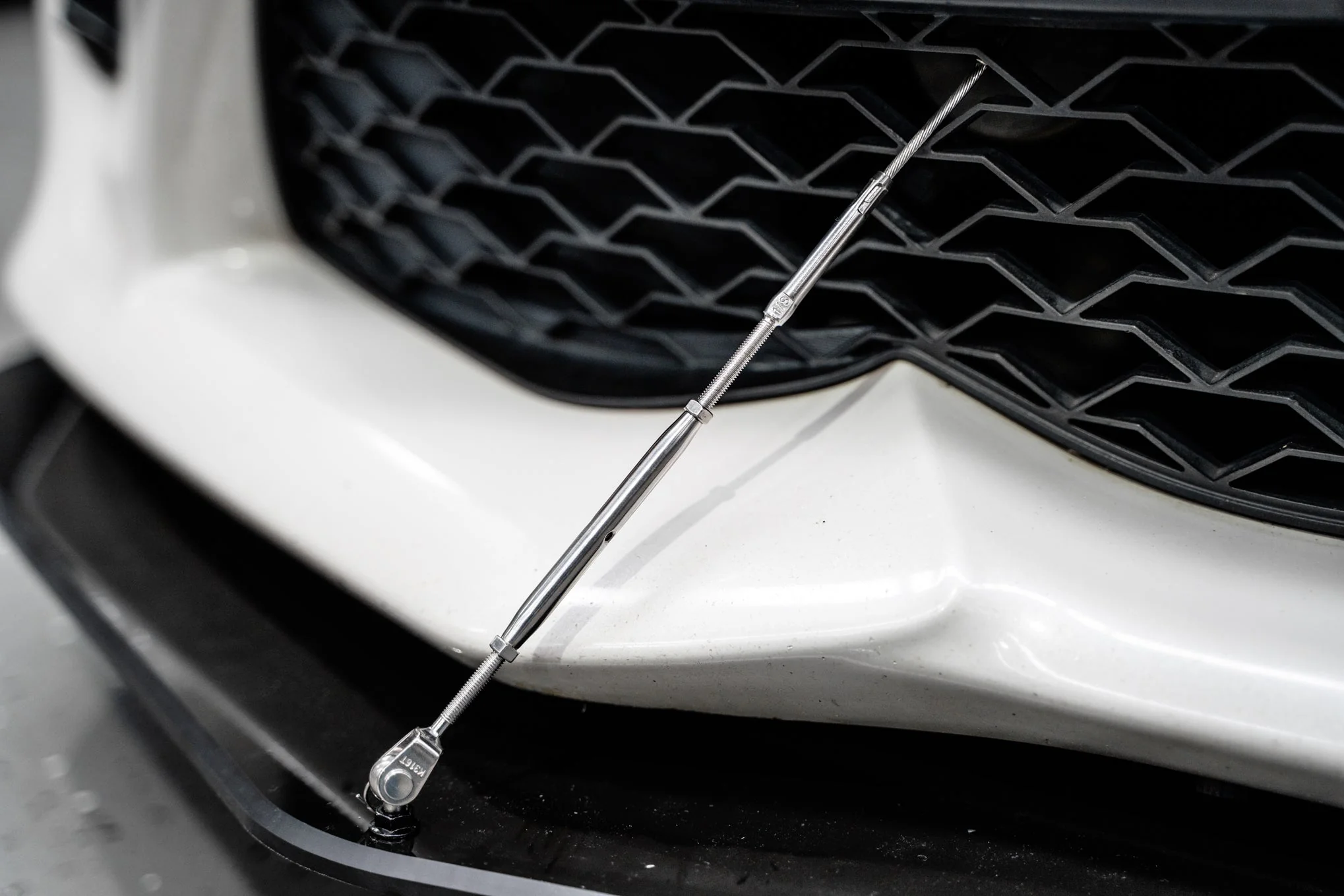 Toyota 86 (Facelift) Front Lip Splitter V2 (With Support Rods) - Image 6