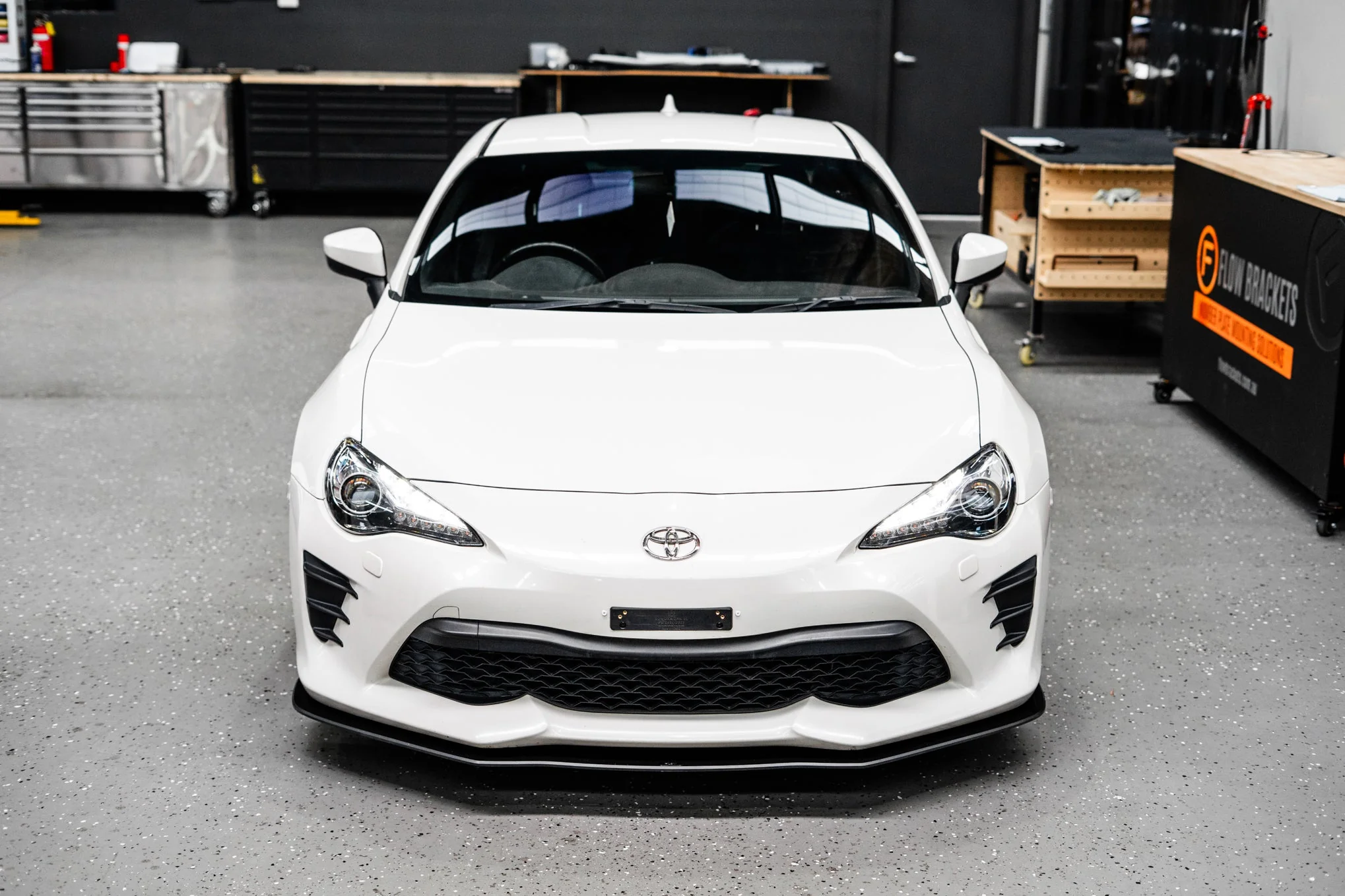 Toyota 86 (Facelift) Front Lip Splitter V1 (Without Support Rods) - Image 3