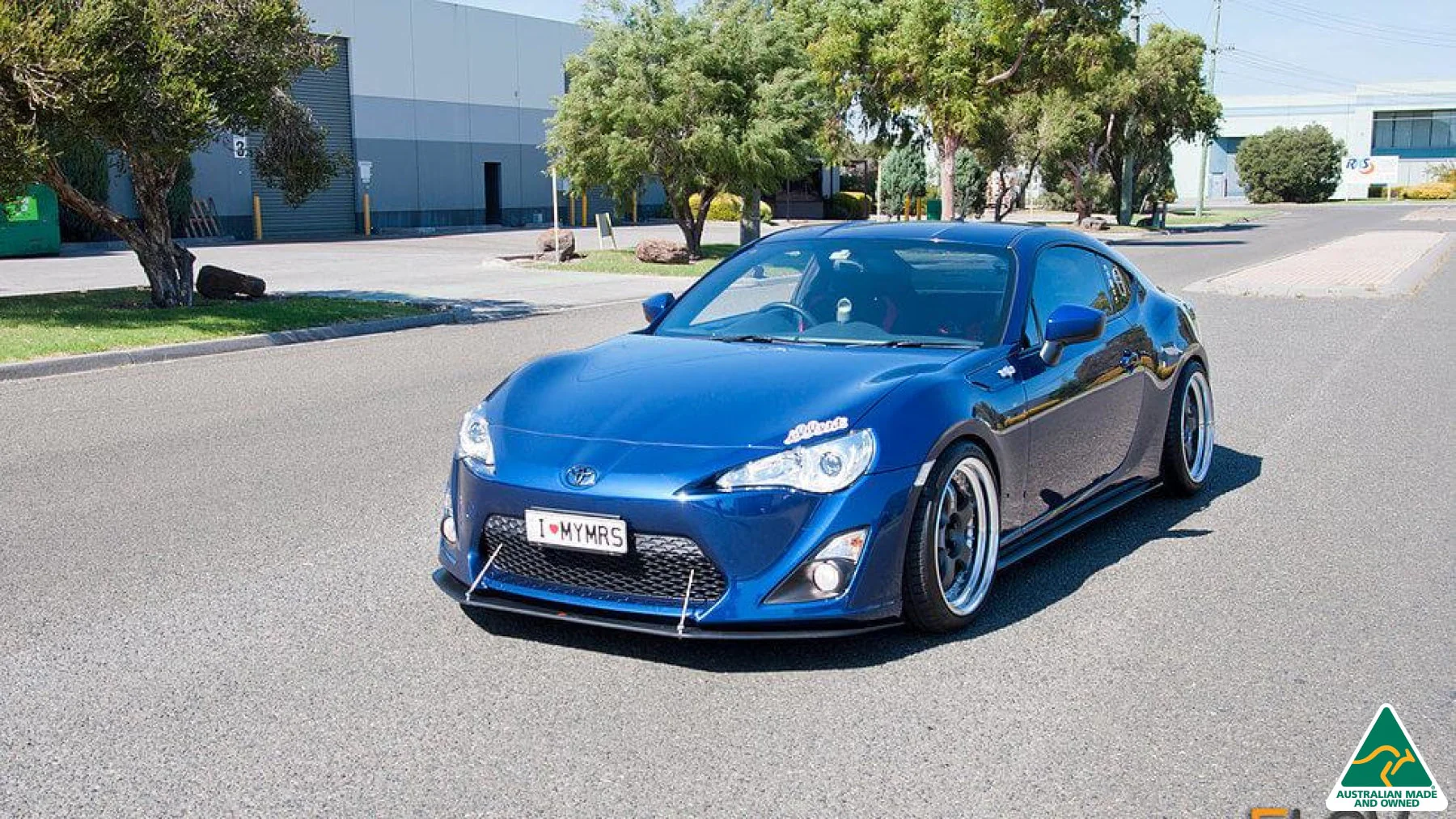 Toyota 86 (GT86/FT86) Front Lip Splitter V2 (With Support Rods) - Image 10