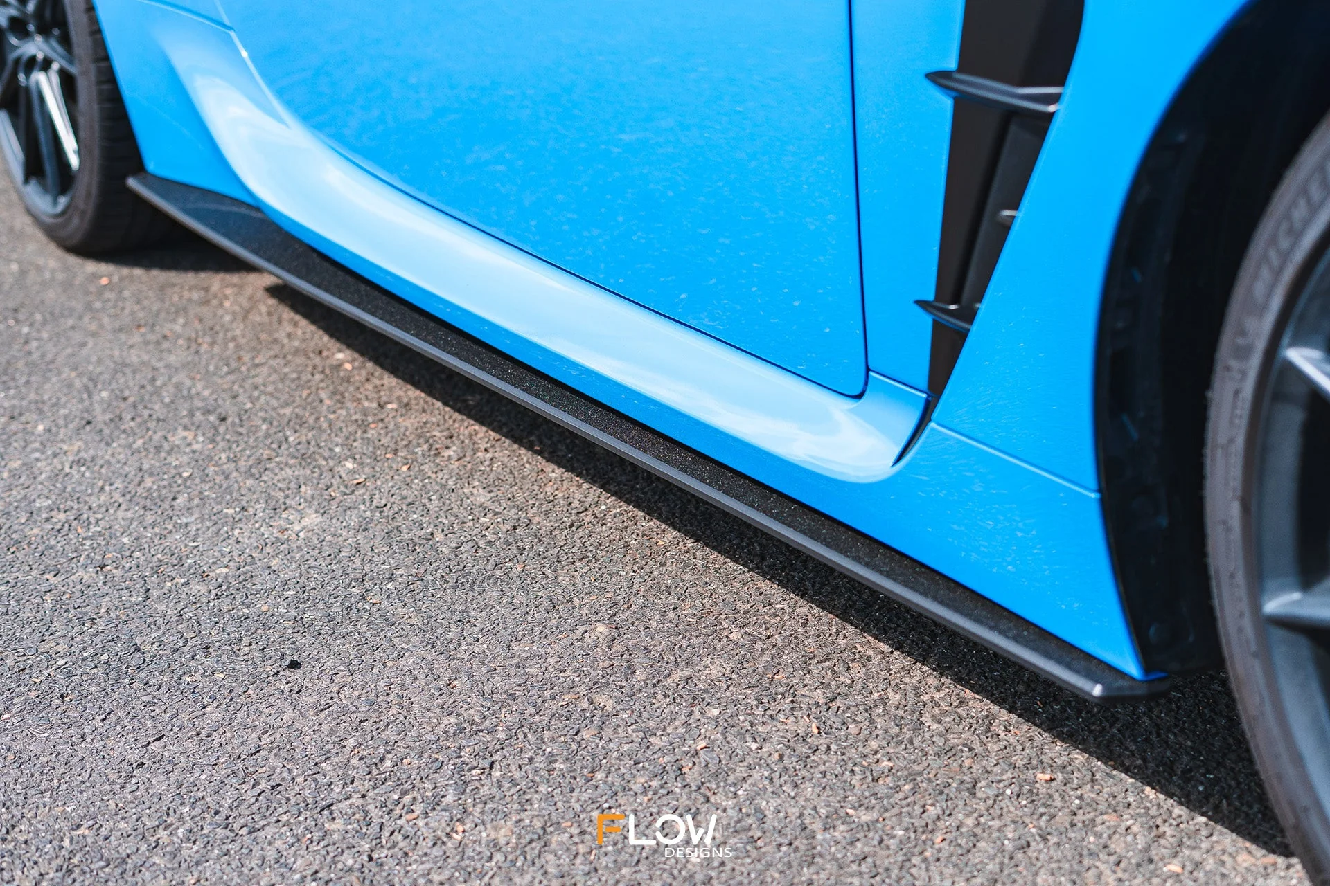 ZN8 GR86 Side Skirt Splitters | Textured - Image 3