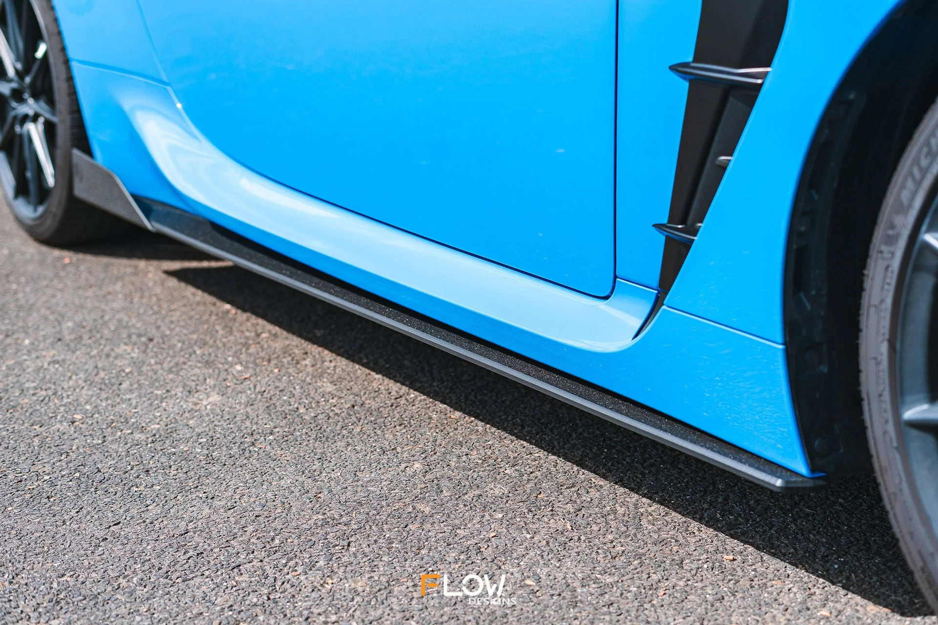 ZN8 GR86 Side Skirt Splitters | Textured - Image 5