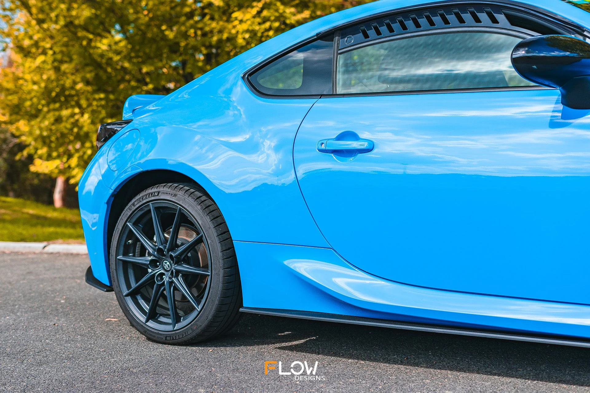 ZN8 GR86 Side Skirt Splitters | Textured - Image 9