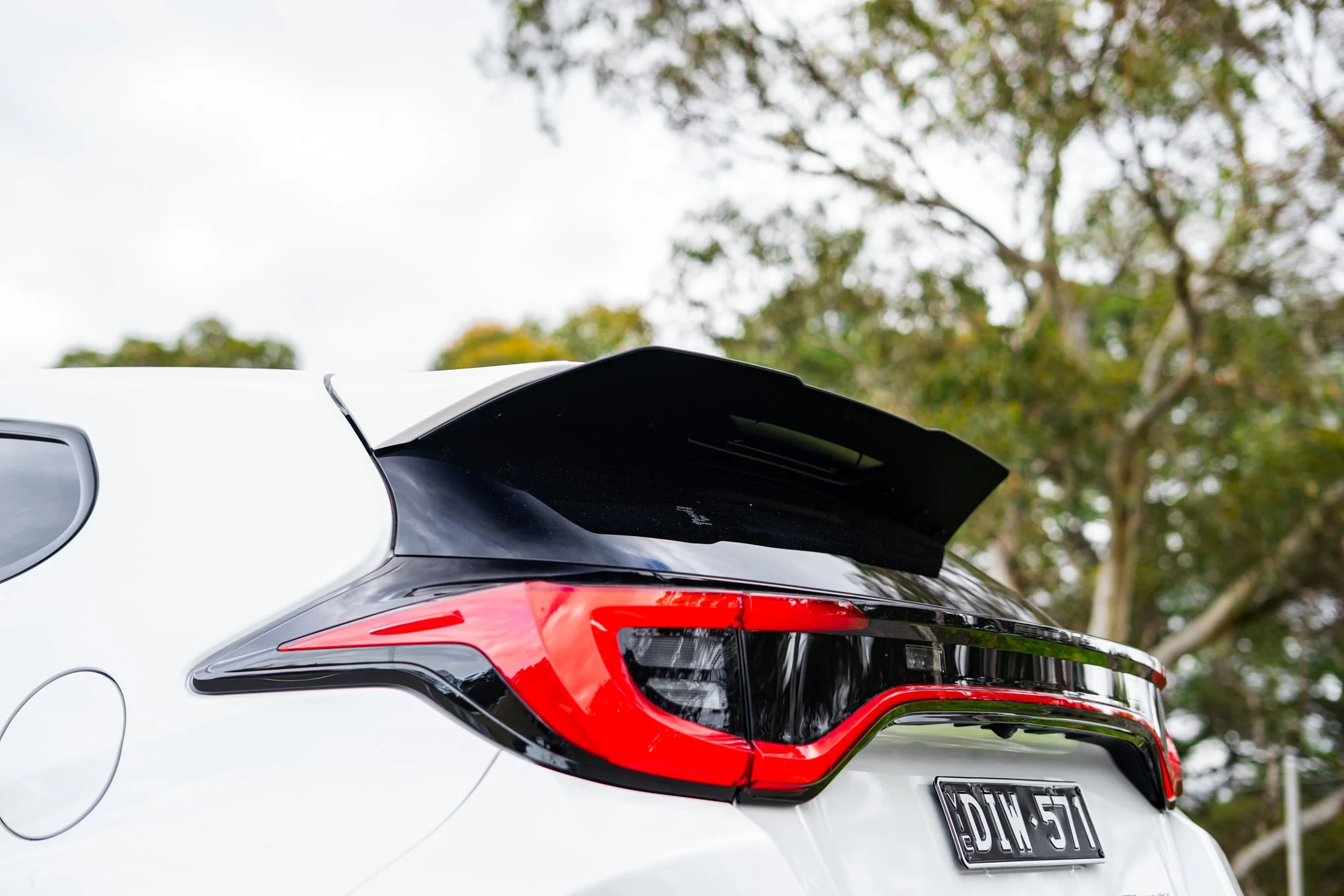 Toyota Yaris GR Gen2 2025 Rear Spoiler Extensions - Image 9