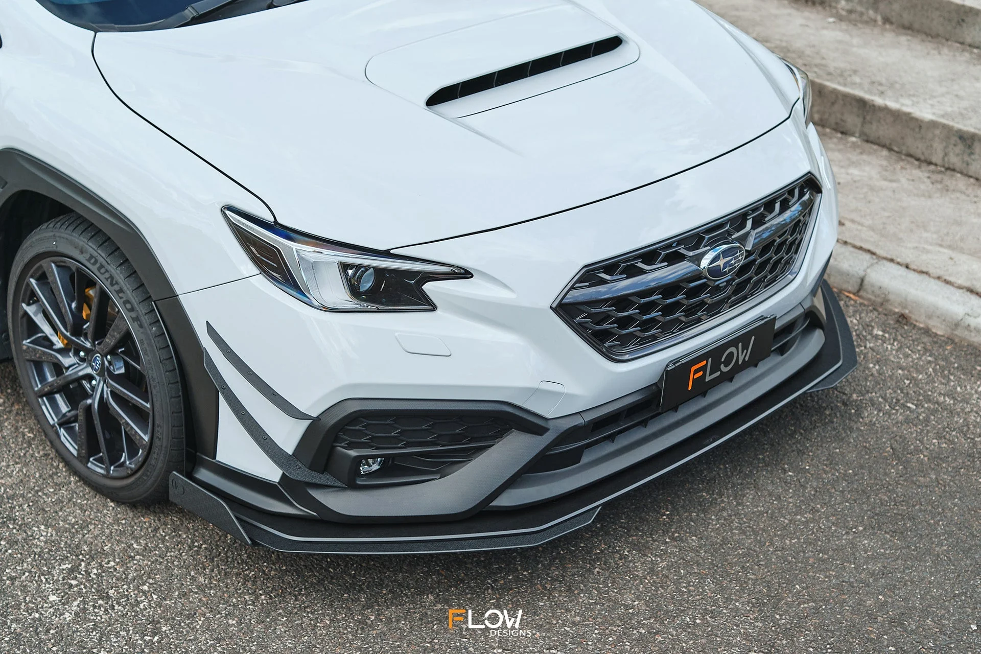 Flow Designs Front Air Deflector for 2022+ WRX VB - Image 6
