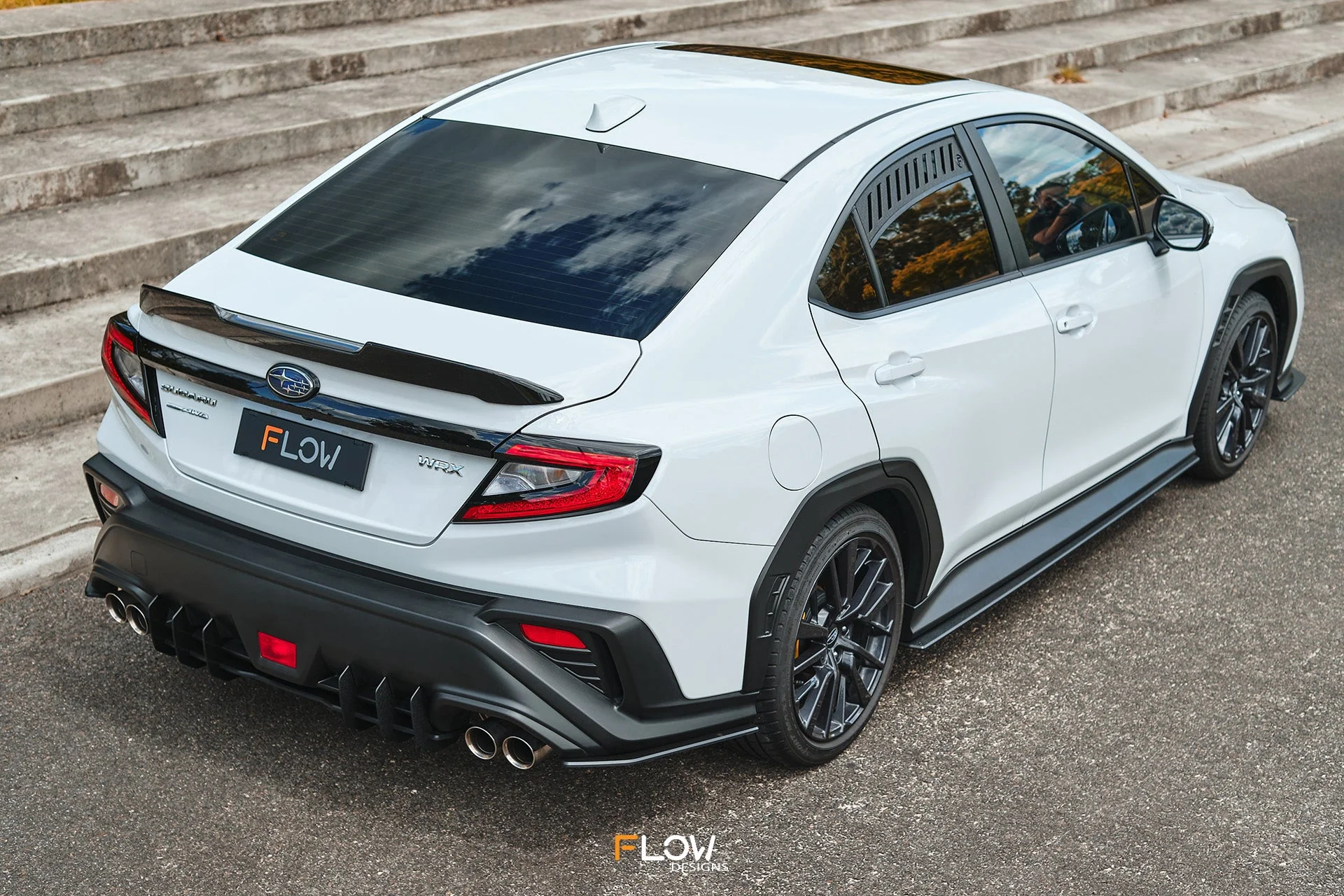 Flow Designs Rear Window Vents for 2022+ WRX VB [Pair] - Image 8
