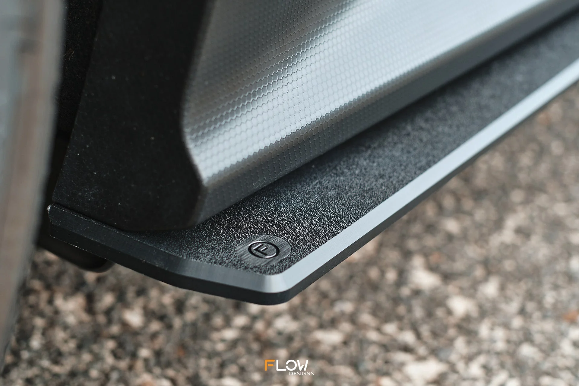 Flow Designs Side Skirt Splitters for 2022+ WRX VB - Textured [Pair] - Image 2