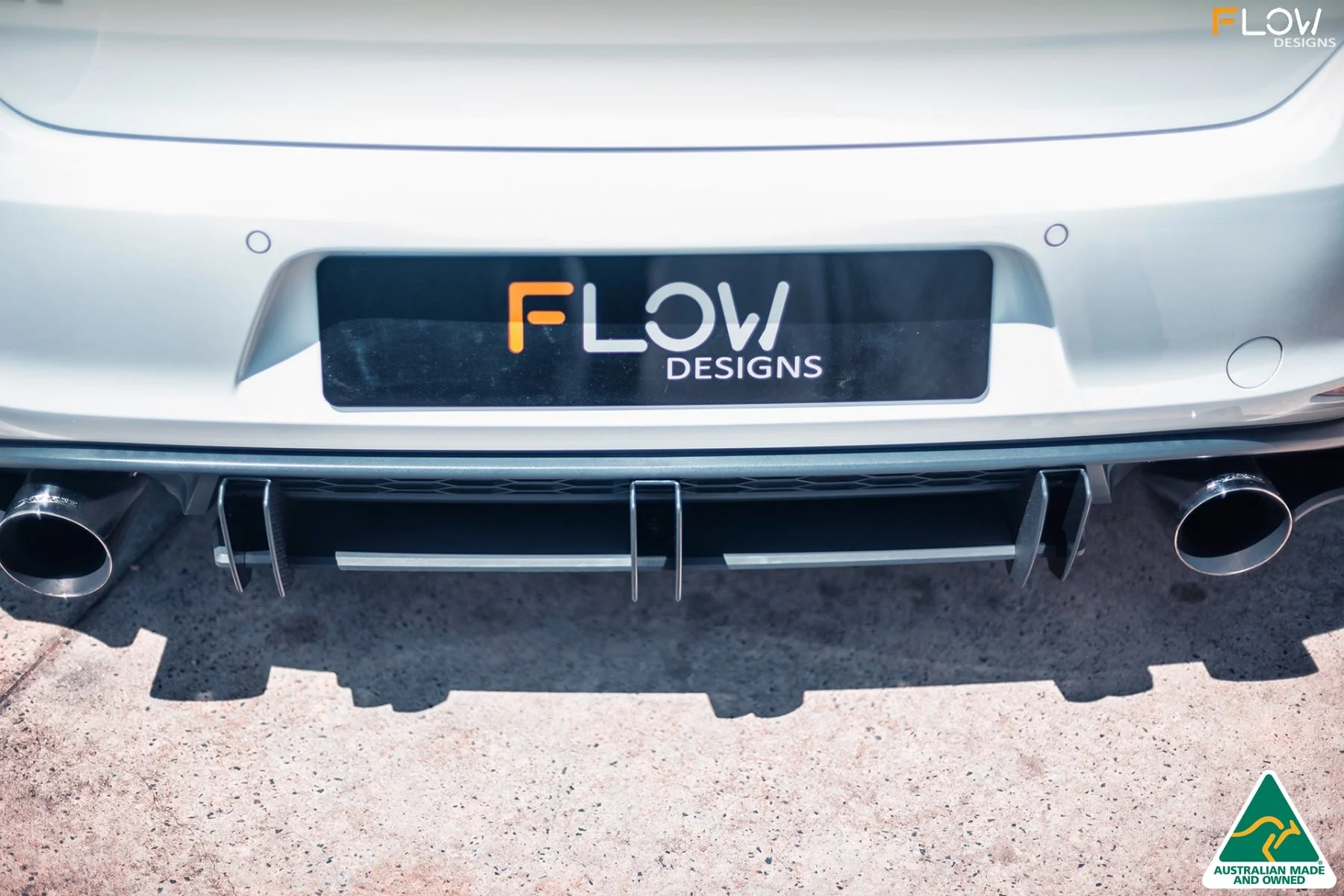 MK7 Golf GTI Flow-Lock Rear Diffuser - Image 6