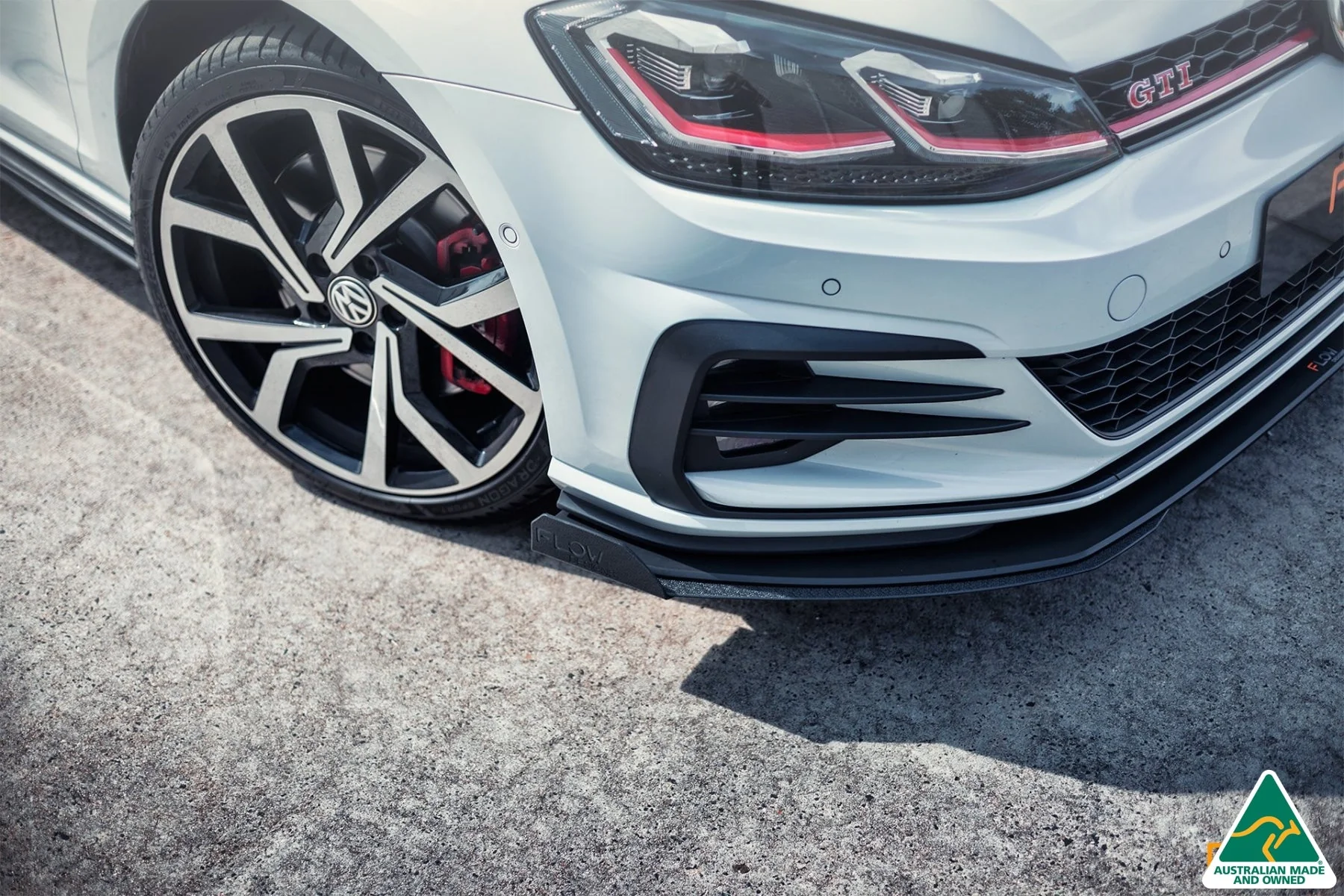 MK7 Golf GTI Front Lip Splitter & Bumper Reinforcement Bracket - Image 10