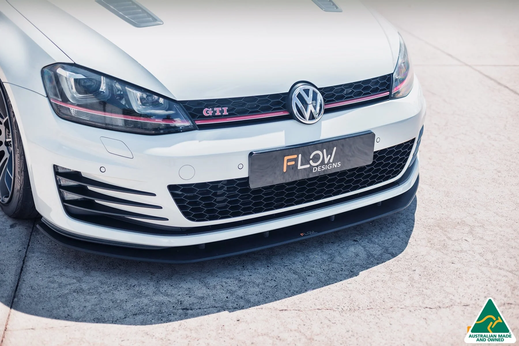 MK7 Golf GTI Front Lip Splitter Extensions - Image 4
